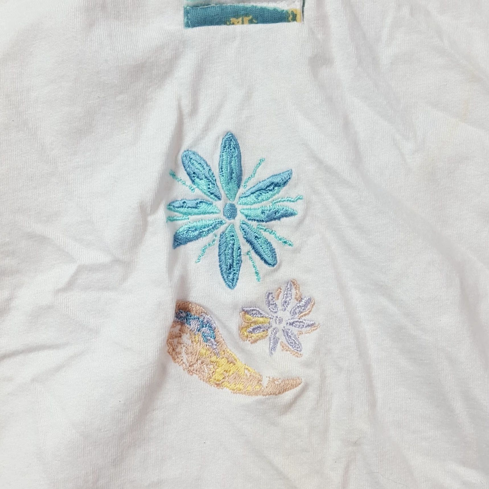 Wilson VINTAGE Wilson Tank Top Women's Medium Sleeveless Floral Tennis Golf Preppy Embroidered Size M / US 6-8 / IT 42-44 - 3 Thumbnail