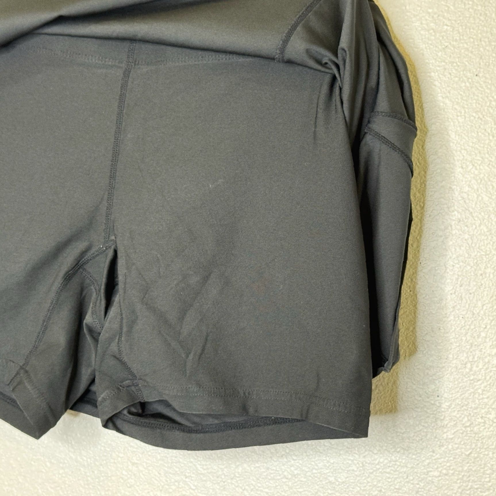 Nike Nike Fit Dry Athletic Tennis Pickleball Skirt Womens Large Black w/ Shorts Size 36" / US 14 / IT 50 - 4 Thumbnail