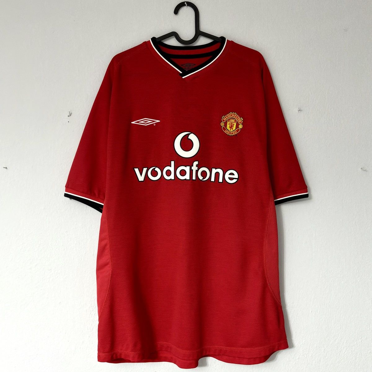 Umbro × Vintage 2000 2002 Manchester United Umbro Home Vintage Soccer Jersey Size US XL / EU 56 / 4 - 3 Thumbnail