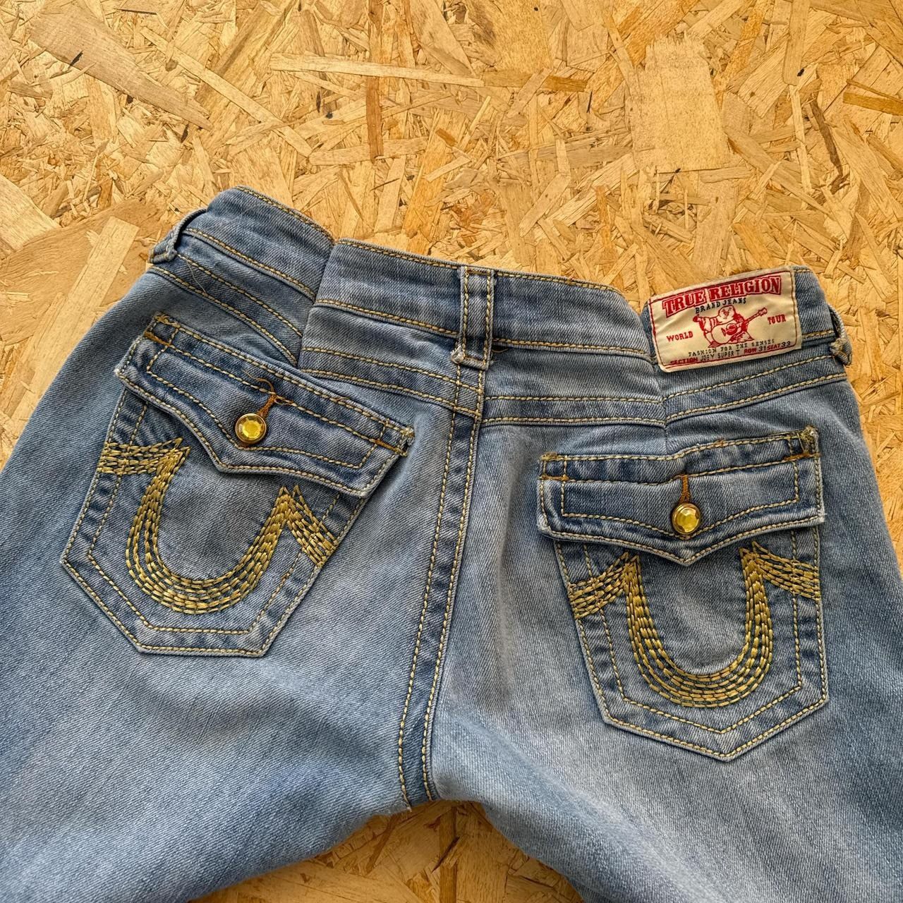 True Religion × Vintage Vintage Y2k Womens True Religion Jeans Size 31" - 4 Thumbnail