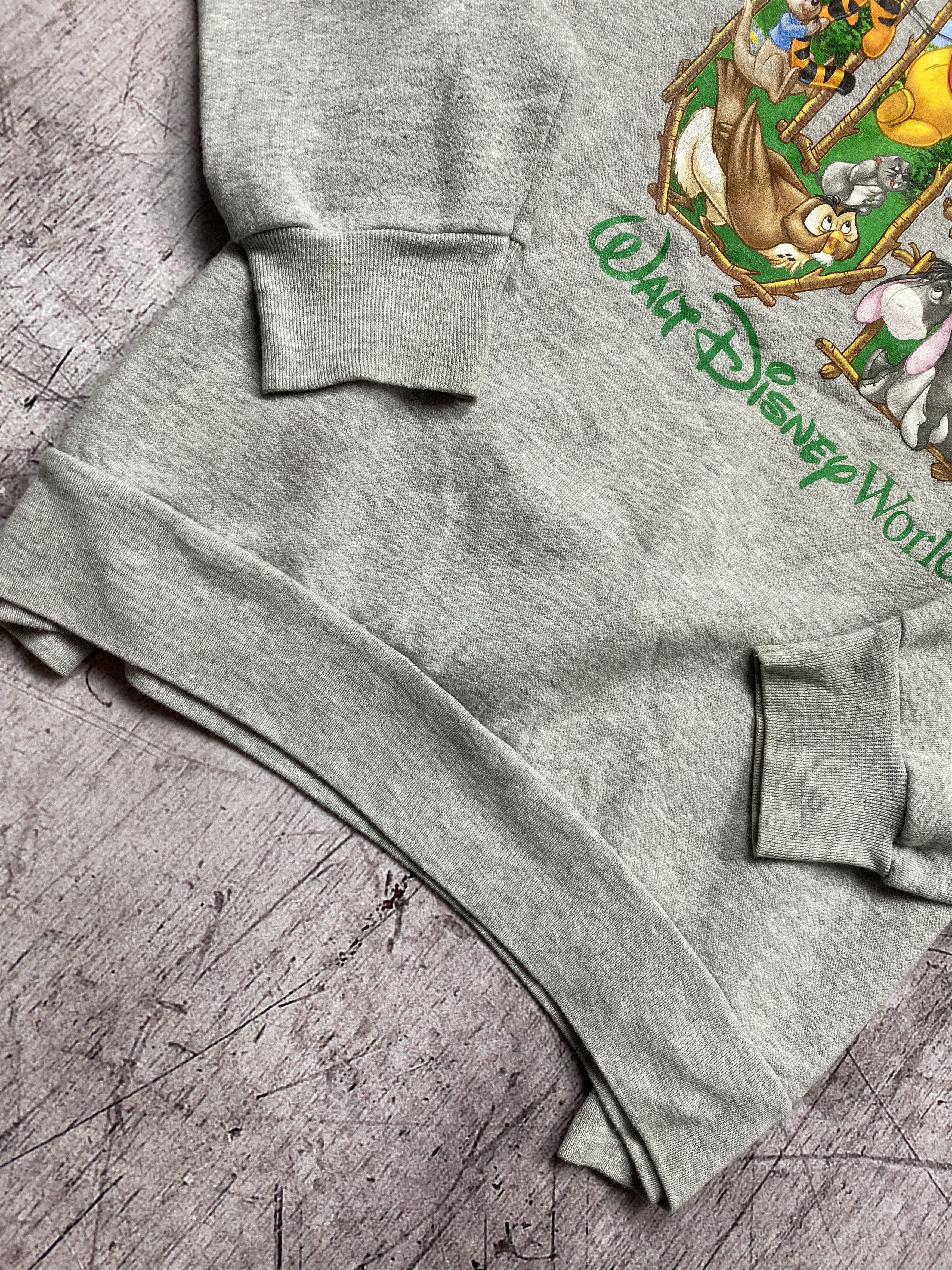 Disney × Mickey Mouse Disney 90s Vintage Mens Crew Neck Sweatshirt Size US L / EU 52-54 / 3 - 4 Thumbnail