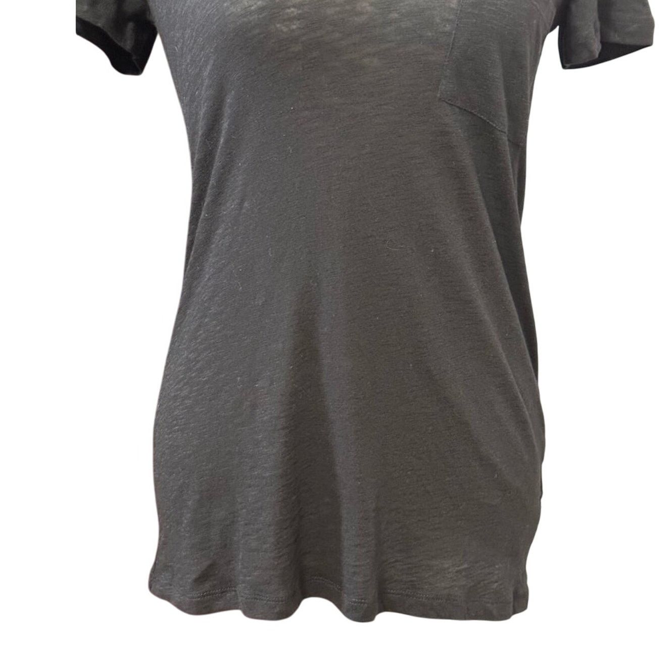 Other Caslon T-Shirt Scoop Neckline Short Sleeves Black XS NWOT Size XS / US 0-2 / IT 36-38 - 3 Thumbnail