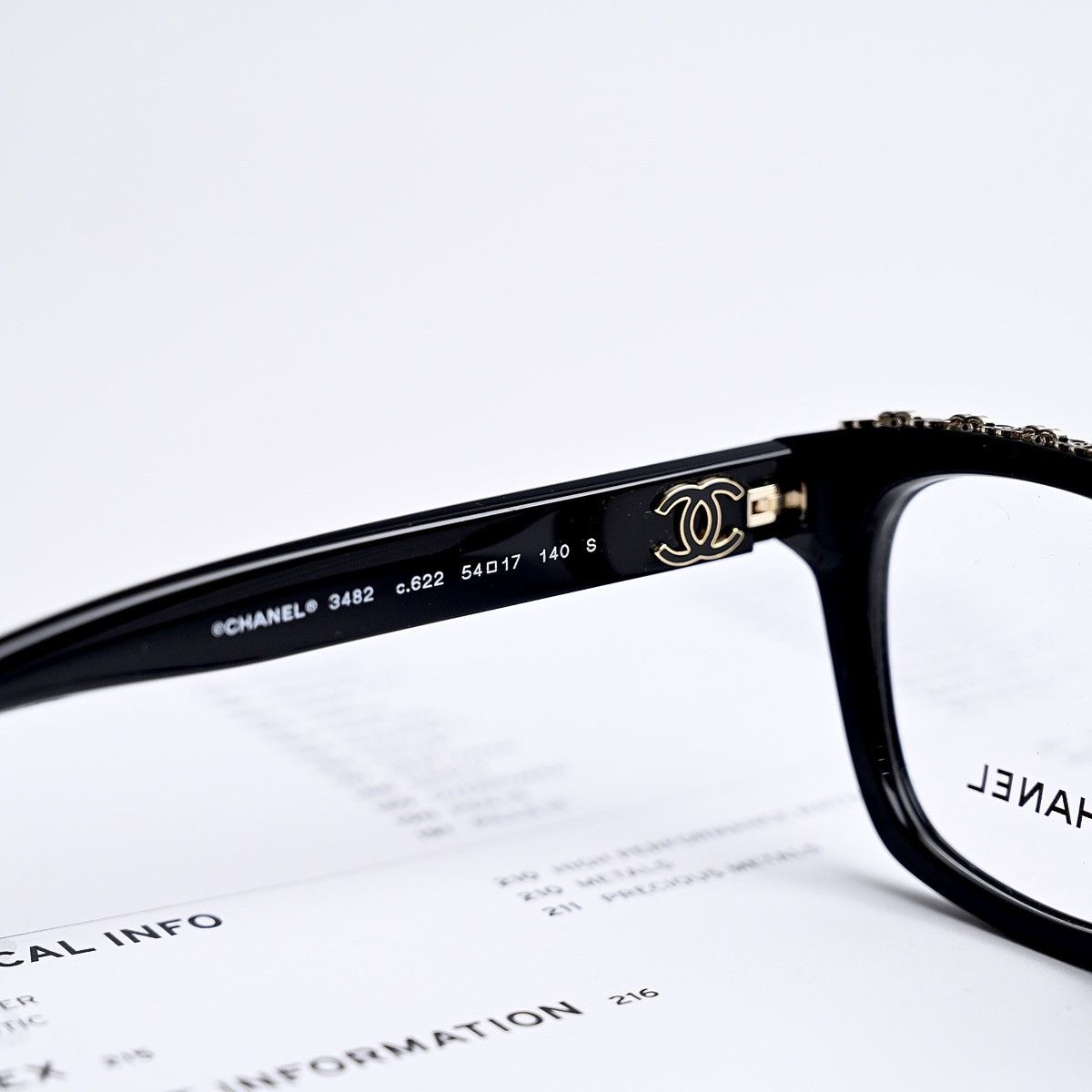 Chanel CHANEL 0CH3482 C622 GLASSES Size ONE SIZE - 8 Thumbnail