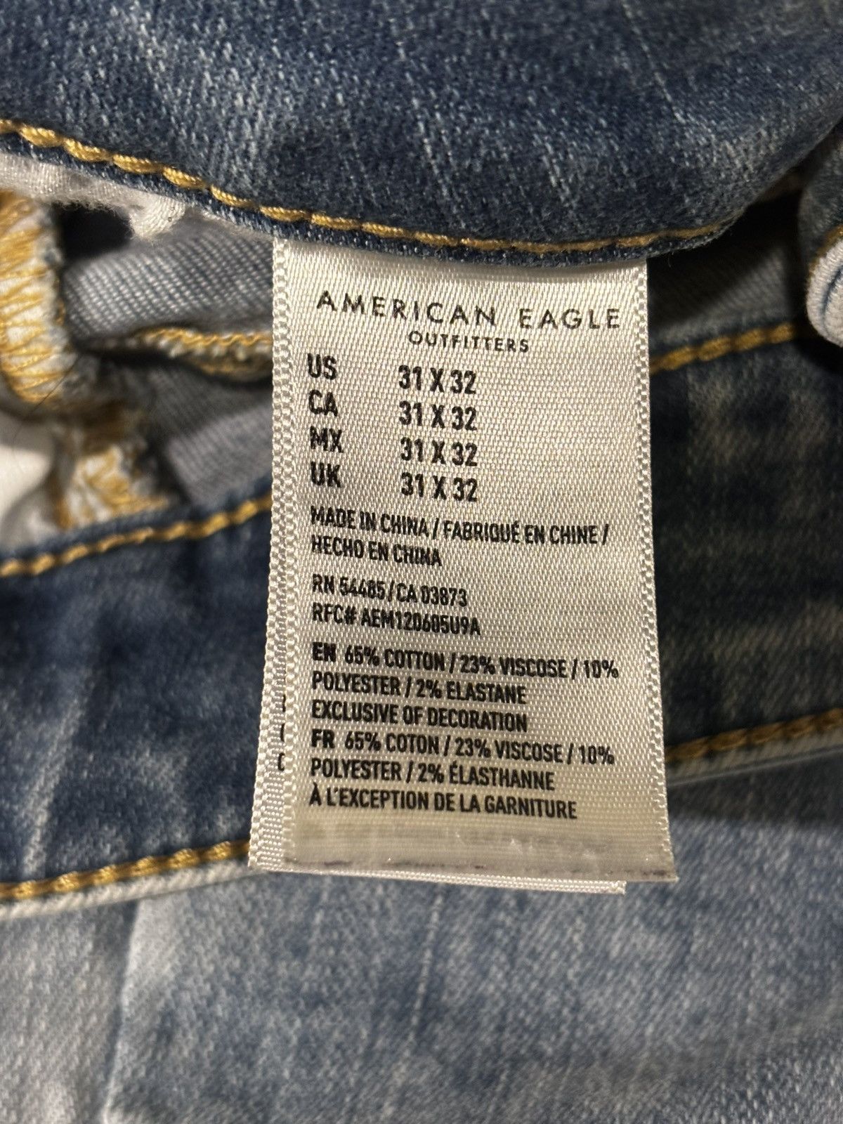 American Eagle Outfitters Men’s distressed jeans1923 Size US 31 - 7 Thumbnail