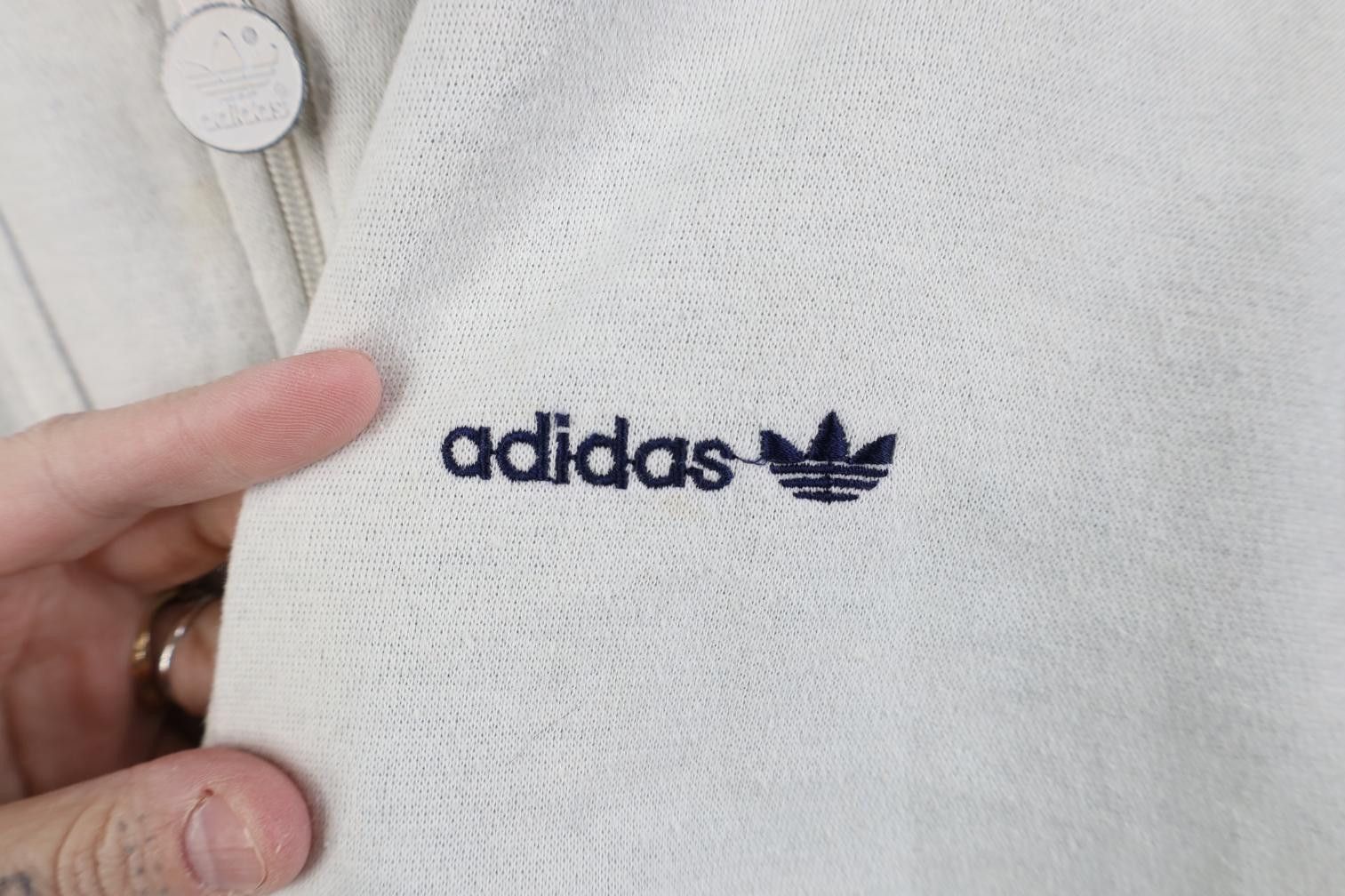 Adidas Vintage 80s 90s Adidas Run DMC Track Jacket Soccer Size US M / EU 48-50 / 2 - 4 Thumbnail