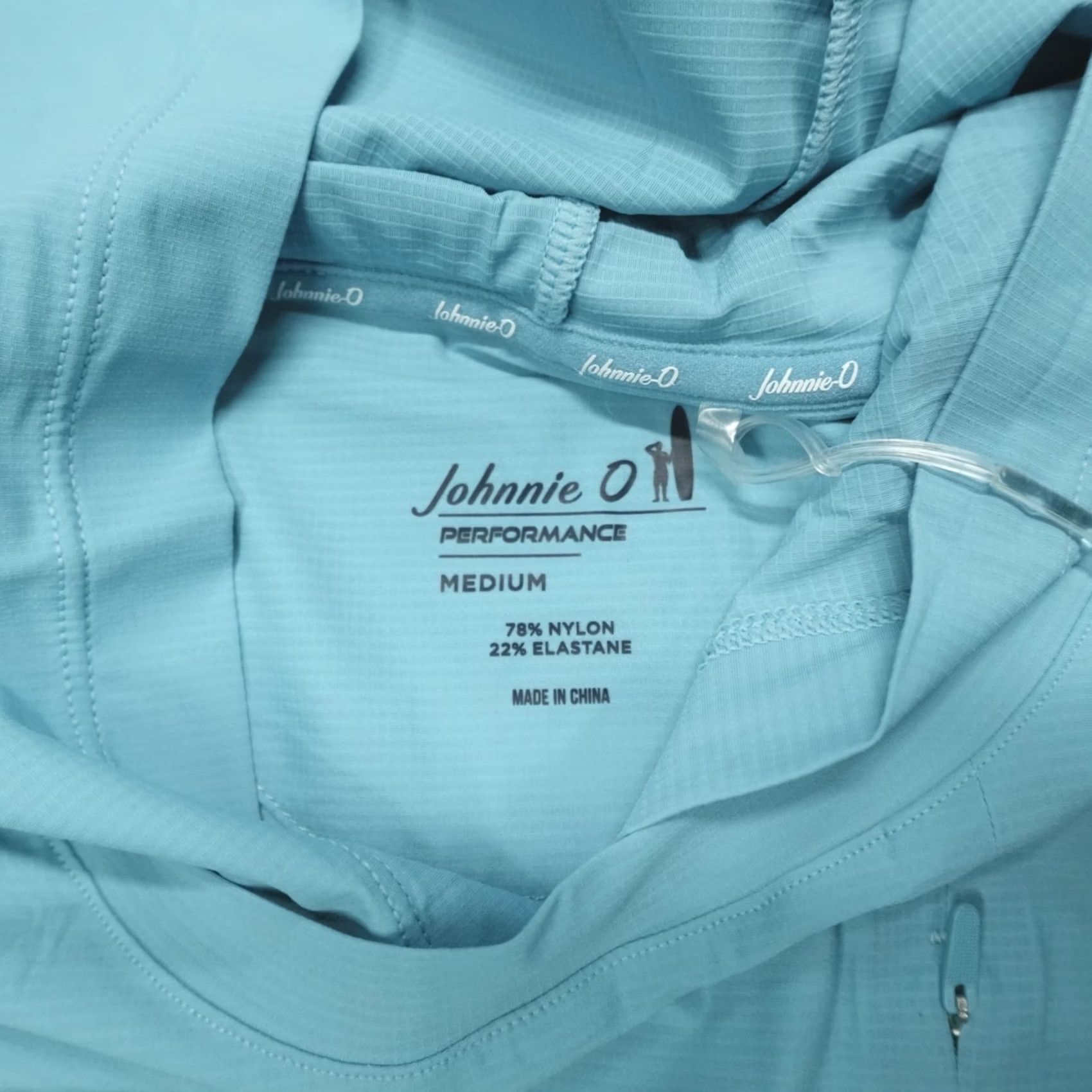 johnnie-O johnnie-O Hoodie Mens M Maxwel Performance Lightweight Haze Blue Nike? Size US M / EU 48-50 / 2 - 5 Thumbnail