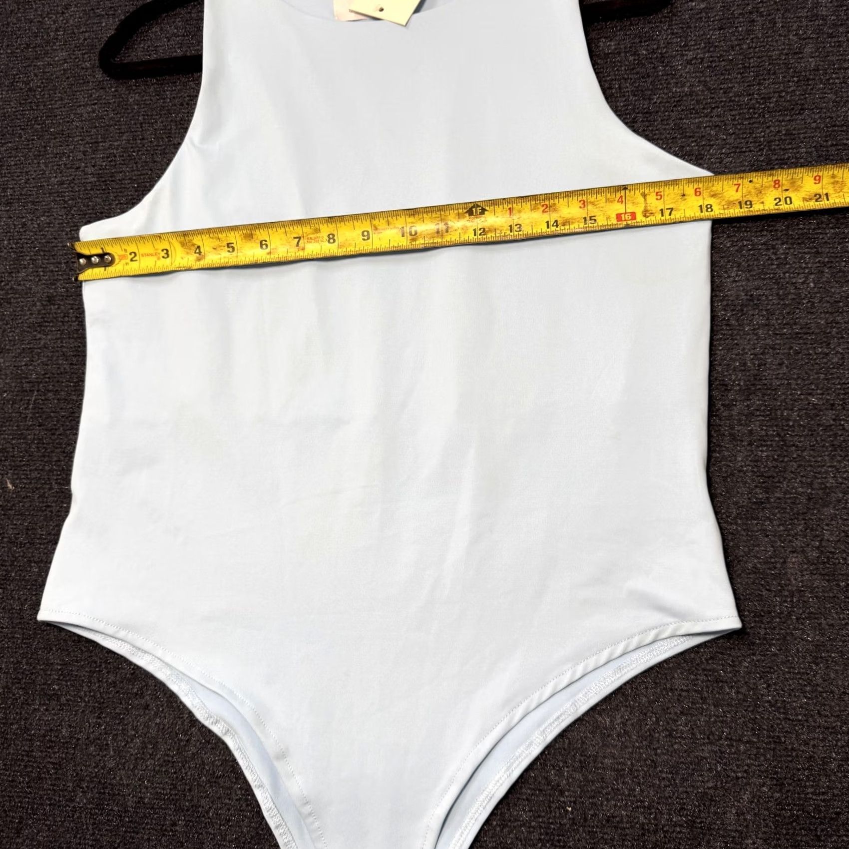 Vintage Everyday Chic Boutique Better Than Ever Bodysuit Womens XL Blue Sleeveless Size XL / US 12-14 / IT 48-50 - 6 Thumbnail