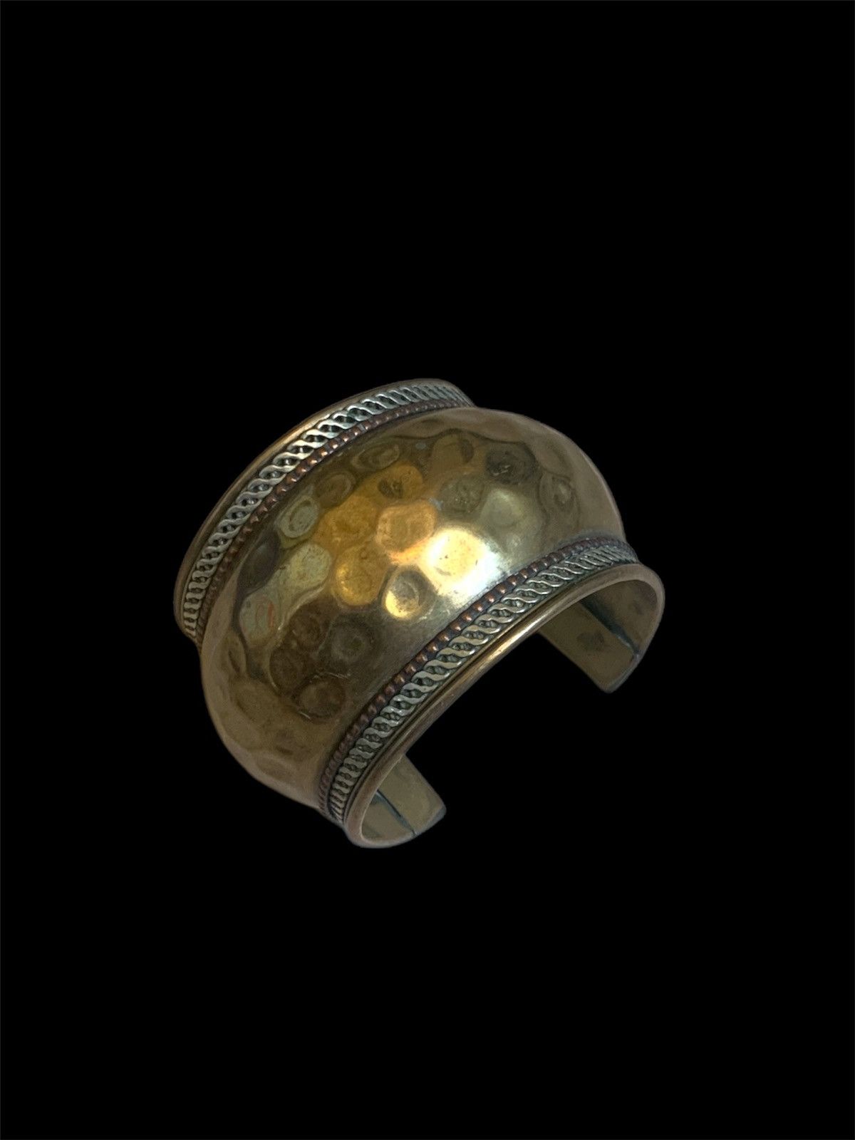 Vintage Bronze Grecian Cuff Bracelet Size ONE SIZE - 2 Thumbnail