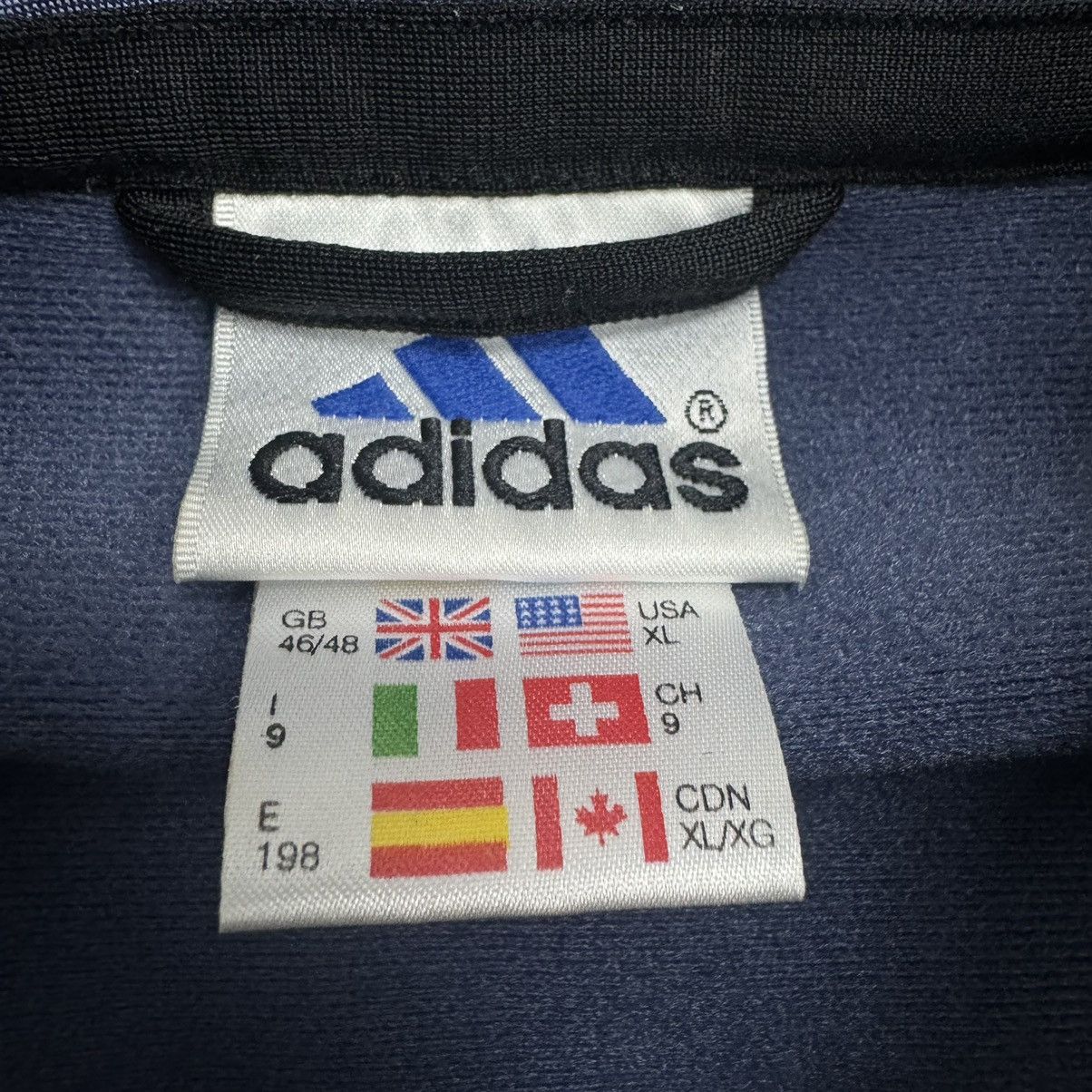 Adidas Vintage 90s Adidas Retro Zip Up Track Jacket Size US XL / EU 56 / 4 - 18 Thumbnail