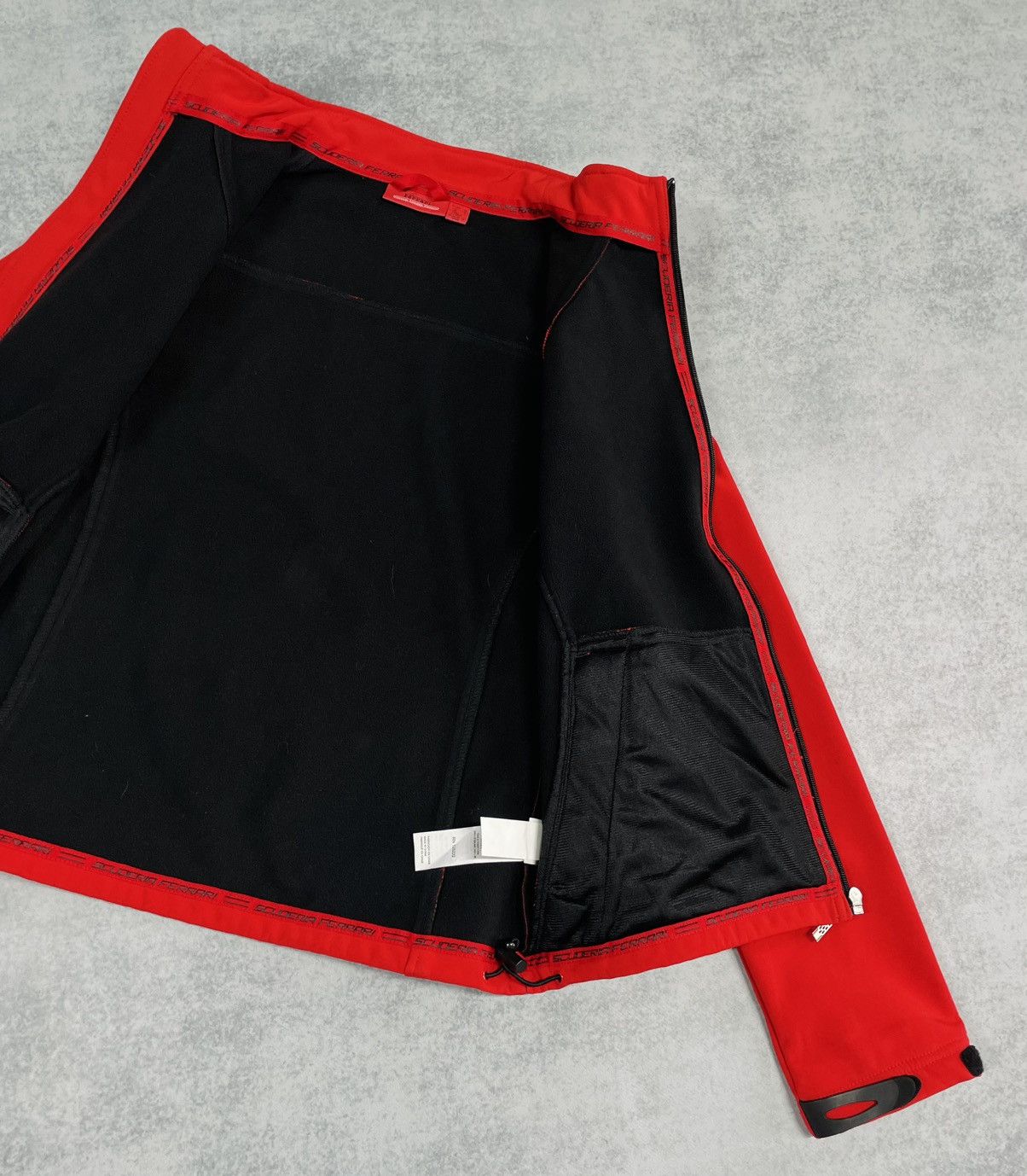 Ferrari Ferrari Scuderia Precisport Red Zip SoftShell Racing Jacket Size S / US 4 / IT 40 - 13 Thumbnail