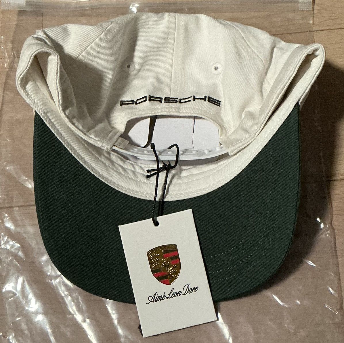 Aime Leon Dore ALD / Porsche Colorblock Logo Hat White Size ONE SIZE - 2 Thumbnail