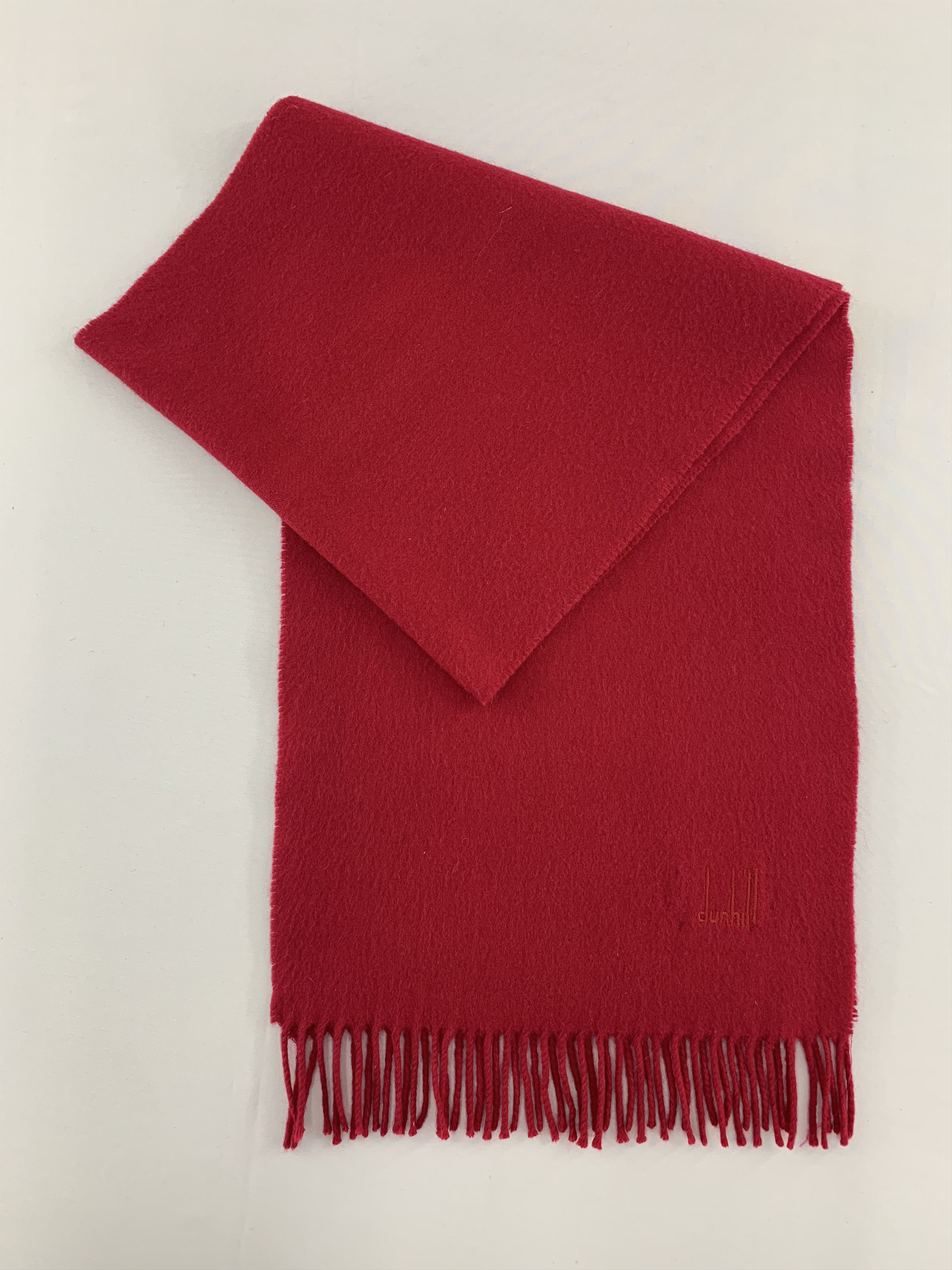 Alfred Dunhill Dunhill Scarf Cashmere Muffler Neck Wrap BL4322 Size ONE SIZE - 2 Thumbnail
