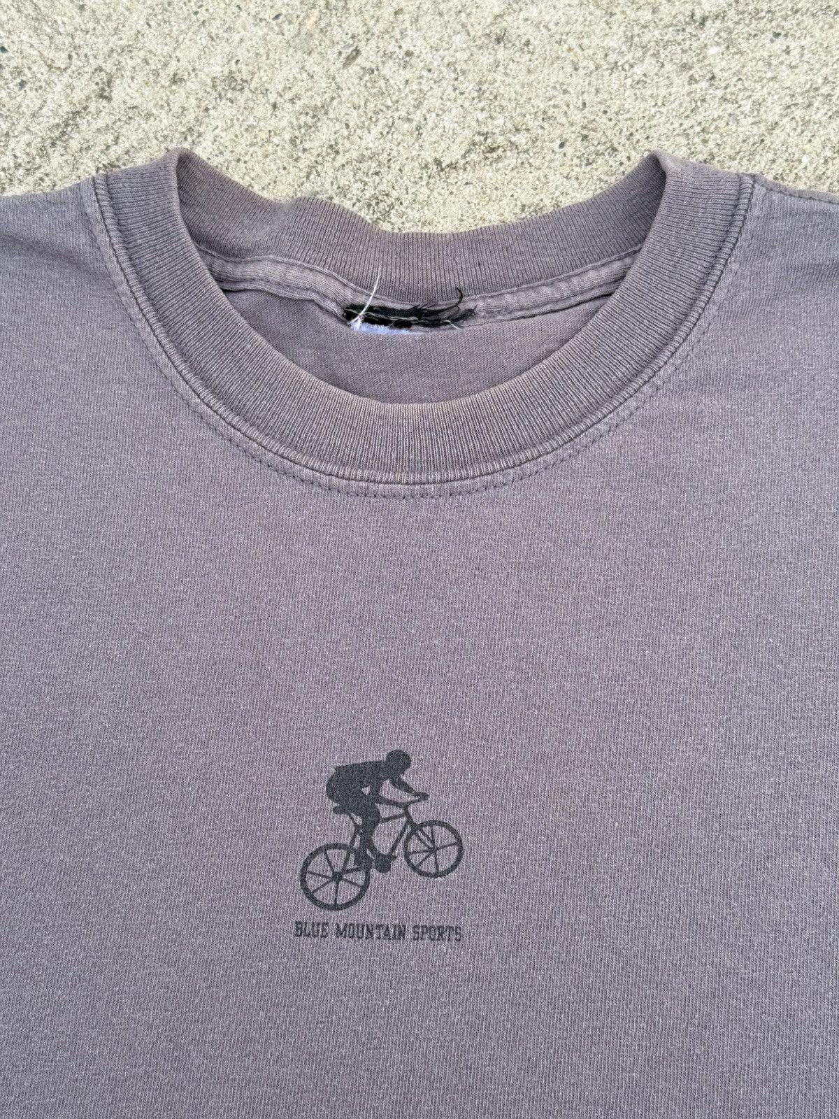 Vintage Vintage 00‘s Blue Mountain Bike Sports T-Shirt Size US M / EU 48-50 / 2 - 3 Thumbnail