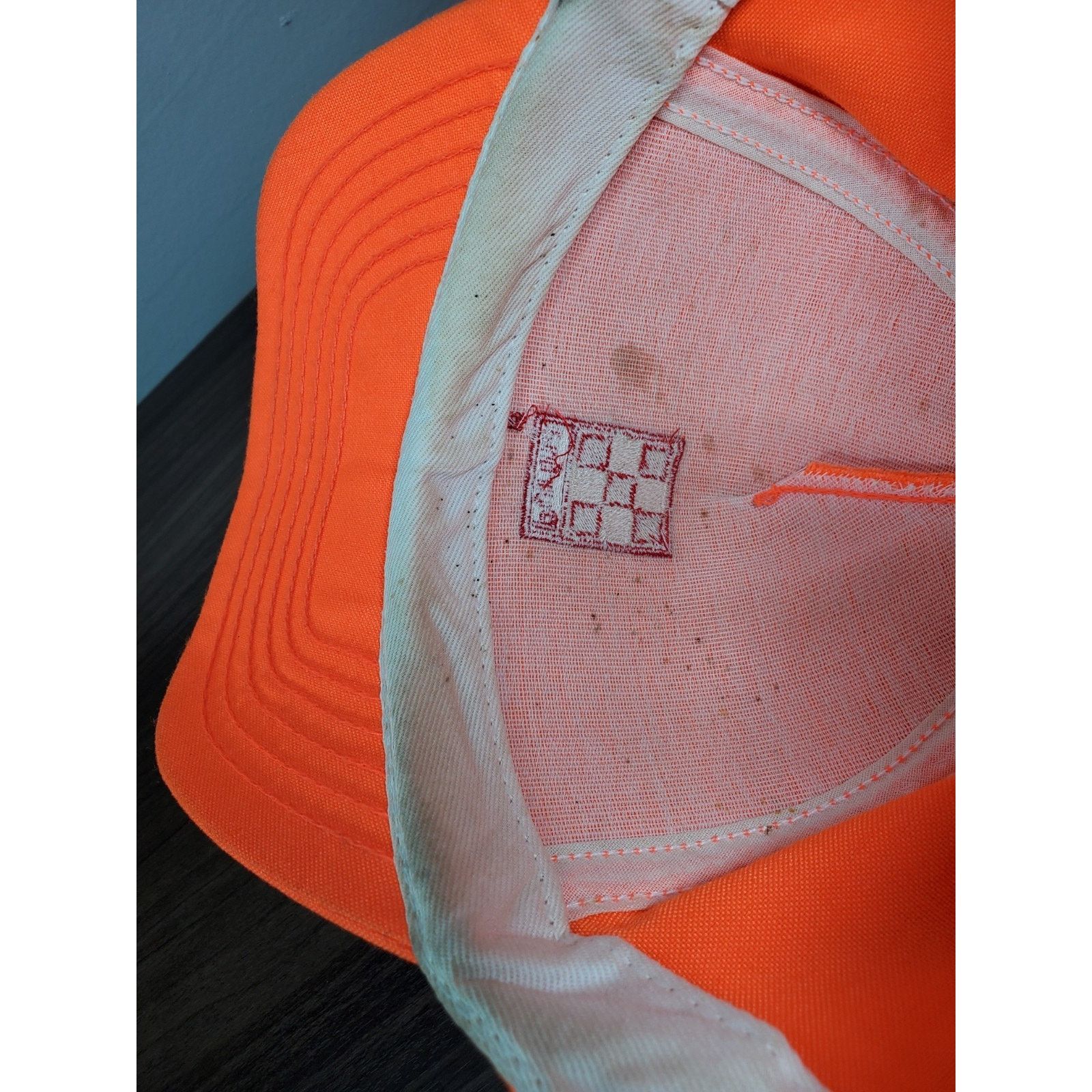 Vintage Purina Mills Hat Snapback Cap Orange Dog Food Chow Hunting Size ONE SIZE - 11 Thumbnail