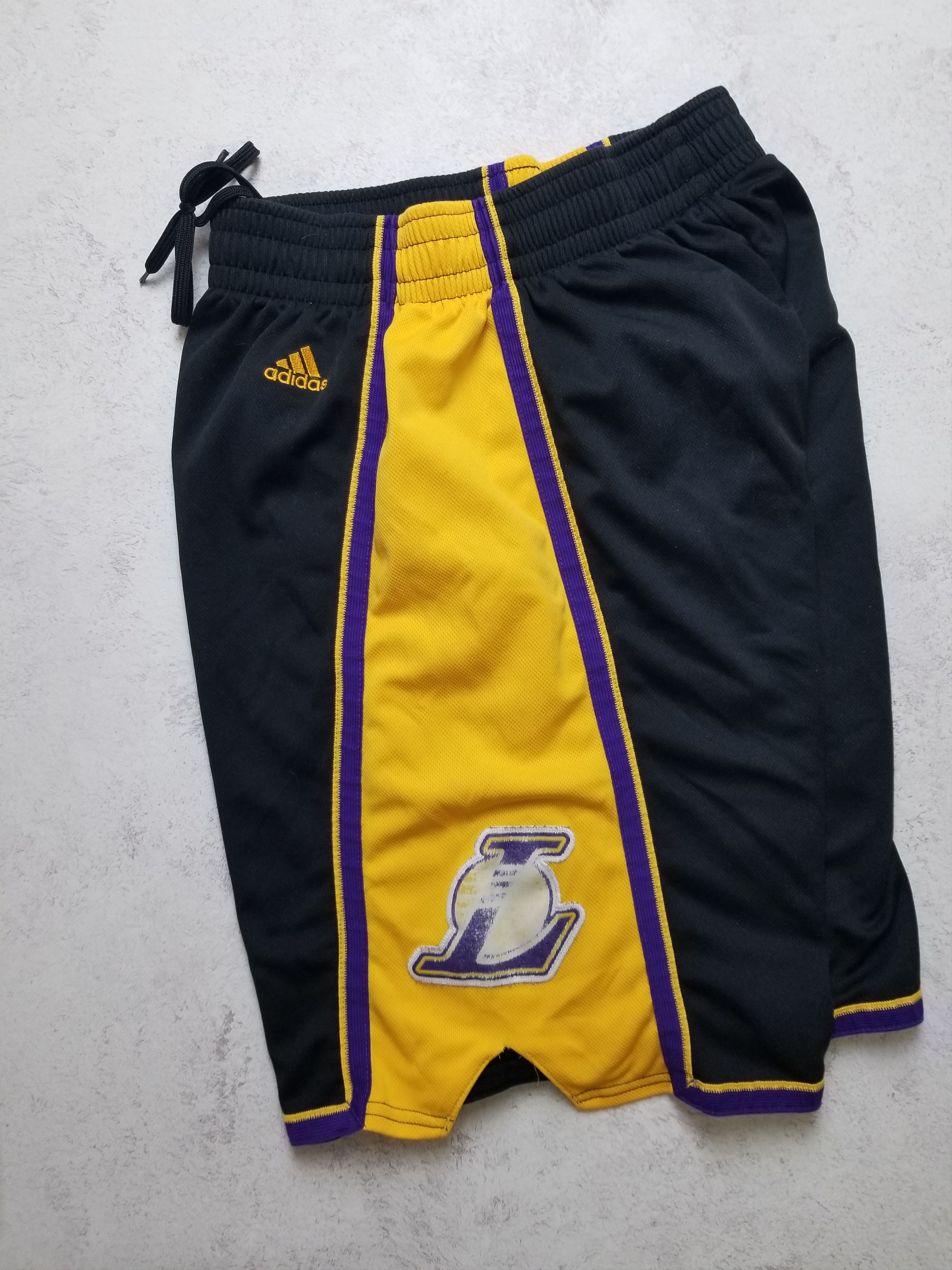 Adidas LA Lakers #24 Kobe Bryant Hollywood Nights Kit Jersey Shorts Size US M / EU 48-50 / 2 - 16 Thumbnail