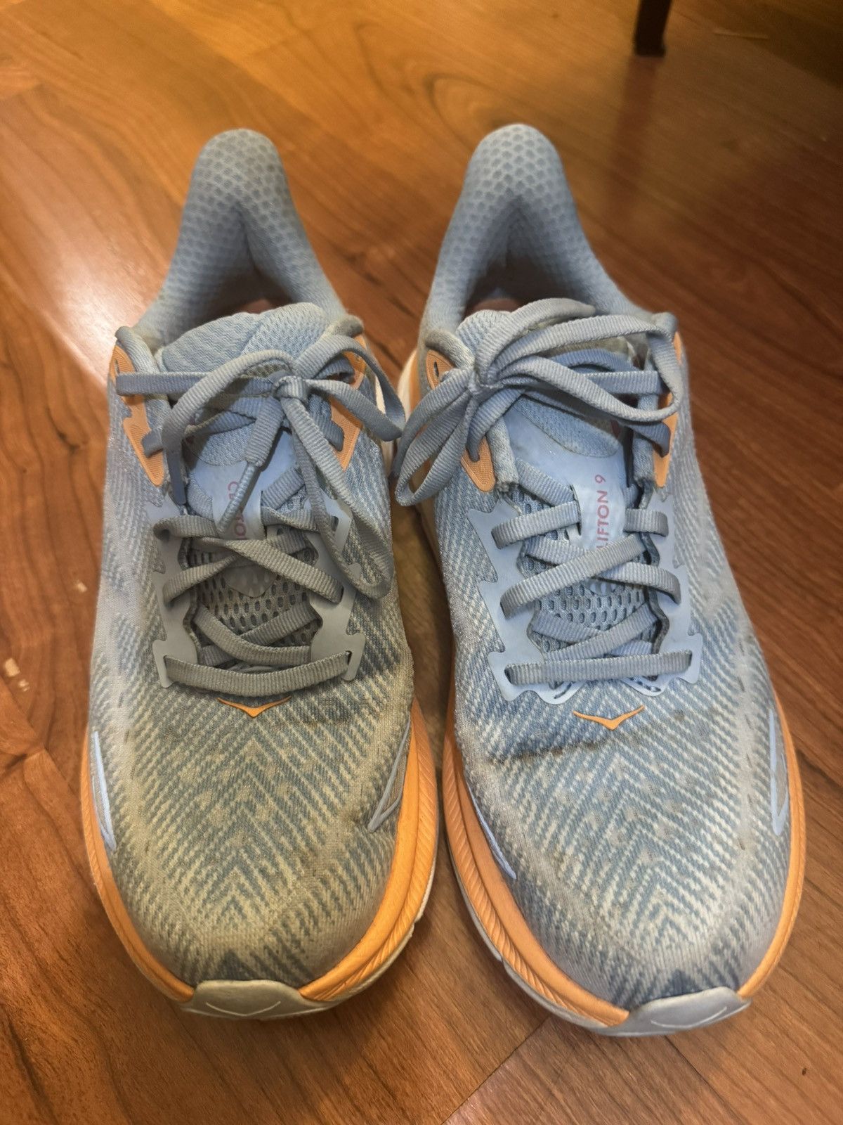 Hoka Size 7 - Hoka One One Clifton 9 Airy Blue Size US 7 / IT 37 - 2 Thumbnail