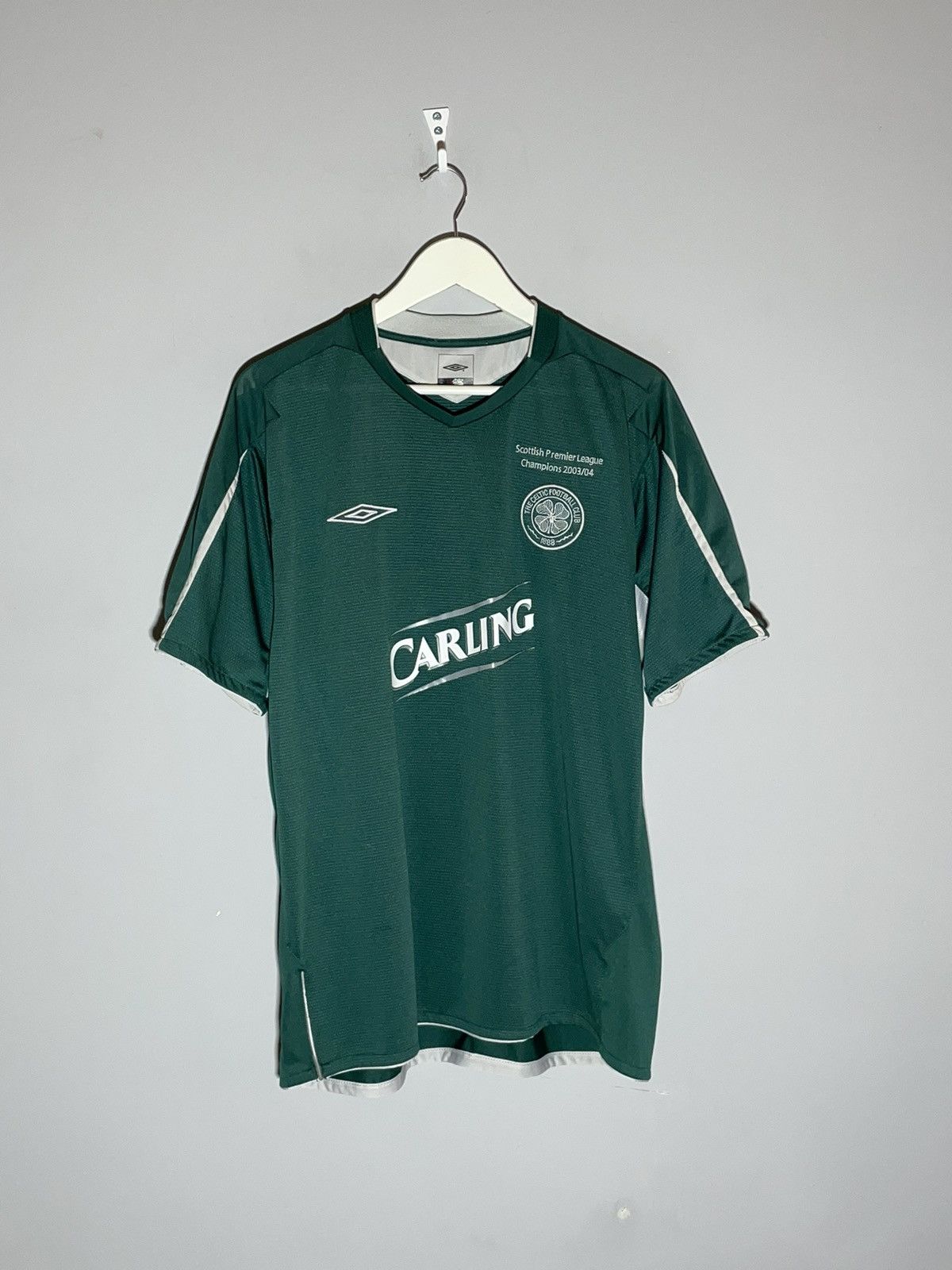 Umbro Celtic Umbro 2004/05 Away Vintage Y2k Football Shirt Size US XXL / EU 58 / 5 - 2 Thumbnail