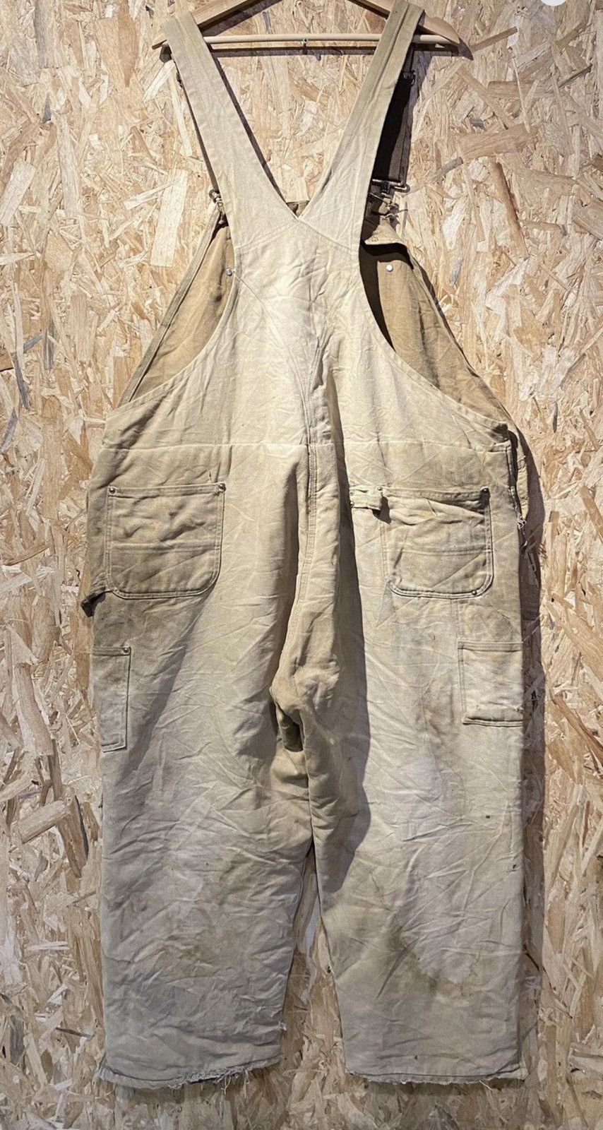 Carhartt Vintage Thrash Distressed Carhart Overalls size 50x30 Size US 44 / EU 60 - 2 Thumbnail