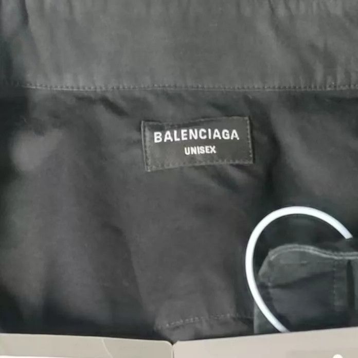 Balenciaga Balenciaga Long sleeve shirt with black NASA embroidered l Size XS / US 0-2 / IT 36-38 - 3 Thumbnail