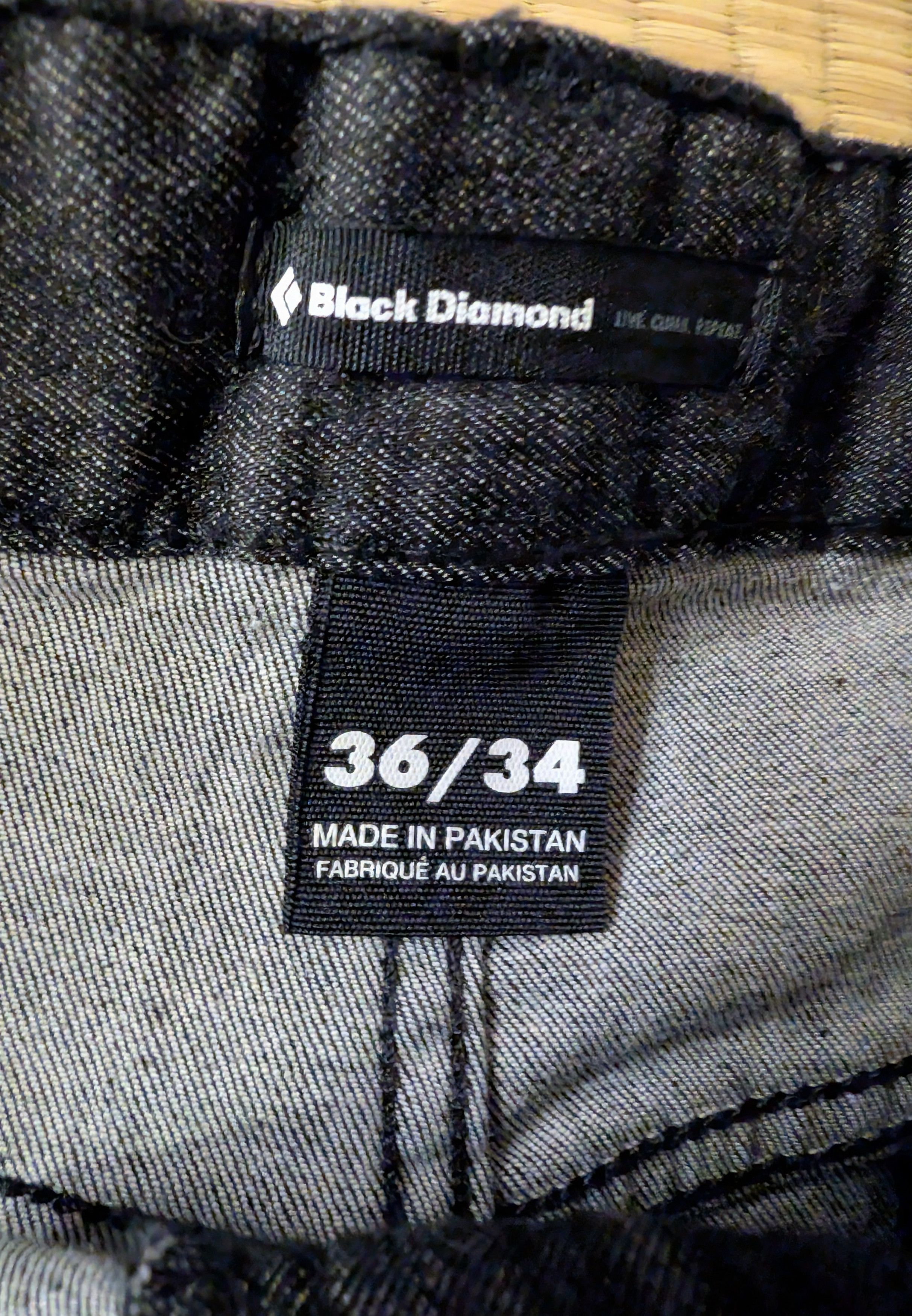 Black Diamond NWT Black Diamond Forged Denim Cordura Pants Size US 36 / EU 52 - 3 Thumbnail