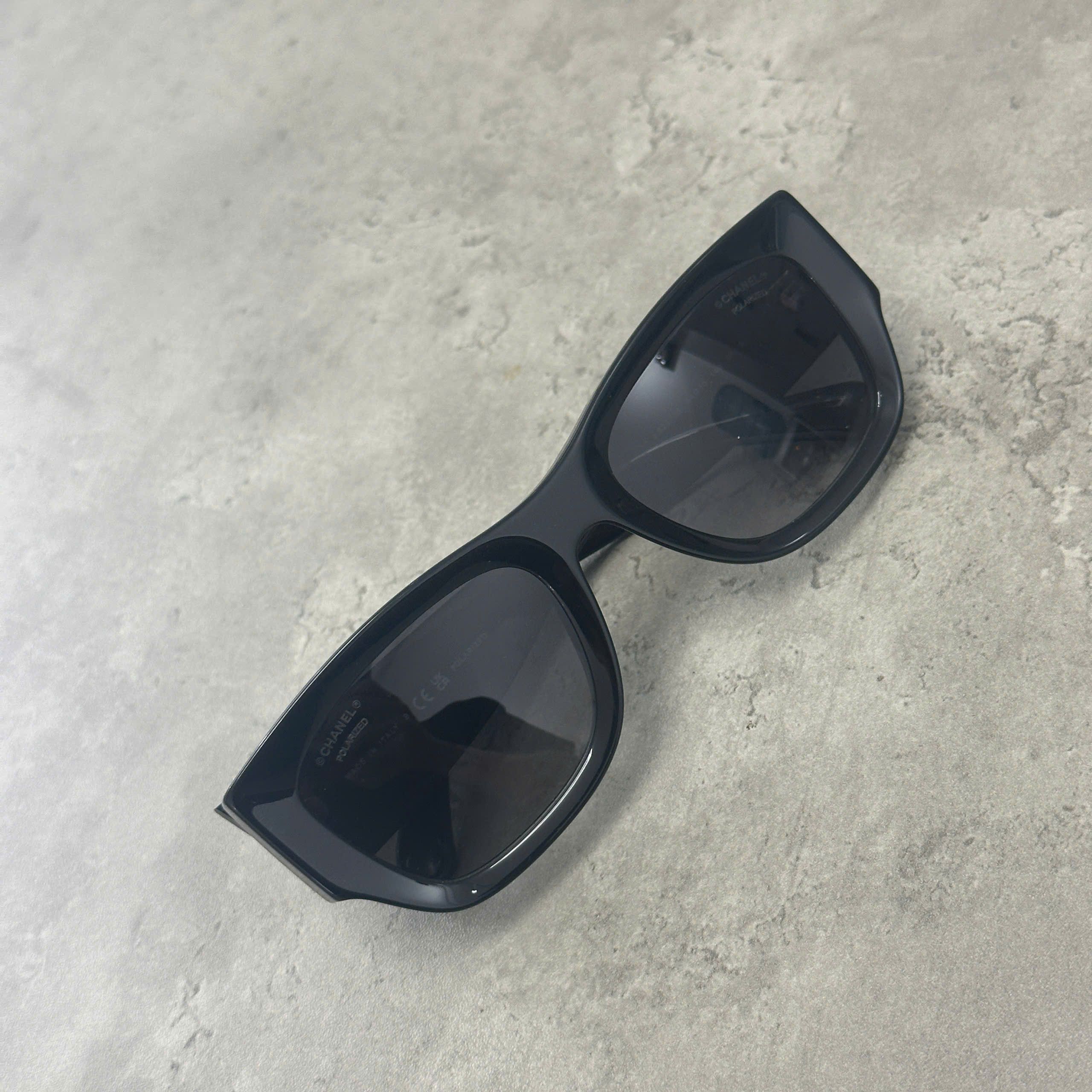 Chanel CHANEL 0CH5507 C622S8 Sunglasses BLACK Size ONE SIZE - 3 Thumbnail