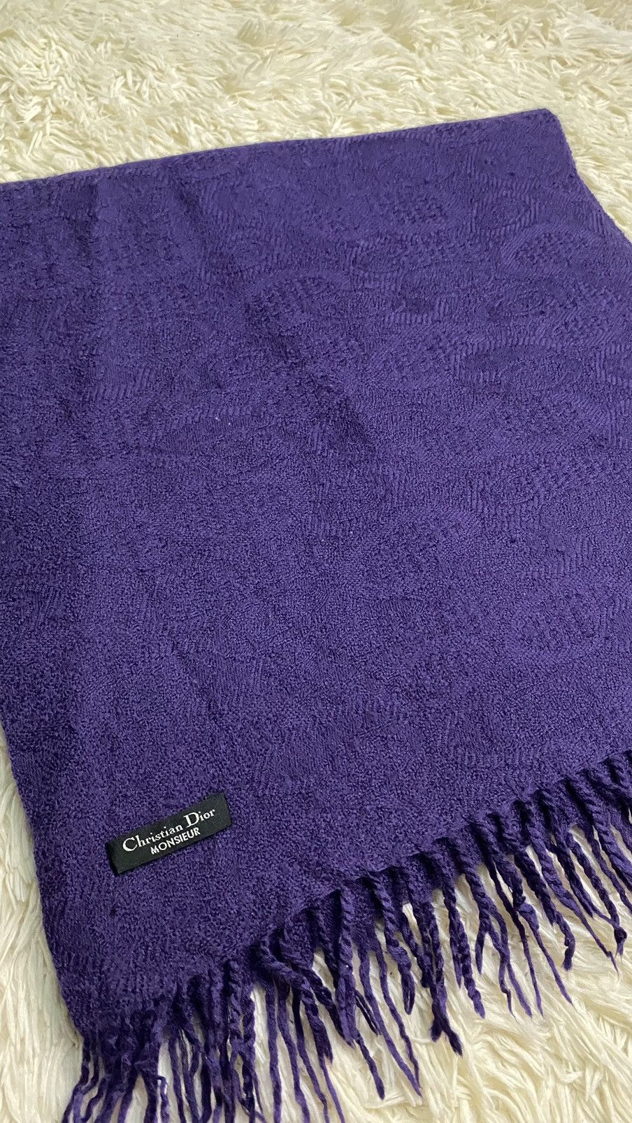 Christian Dior Monsieur × Vintage Christian Dior Monsieur Scarf / Muffler / Neckwear Size ONE SIZE - 3 Thumbnail