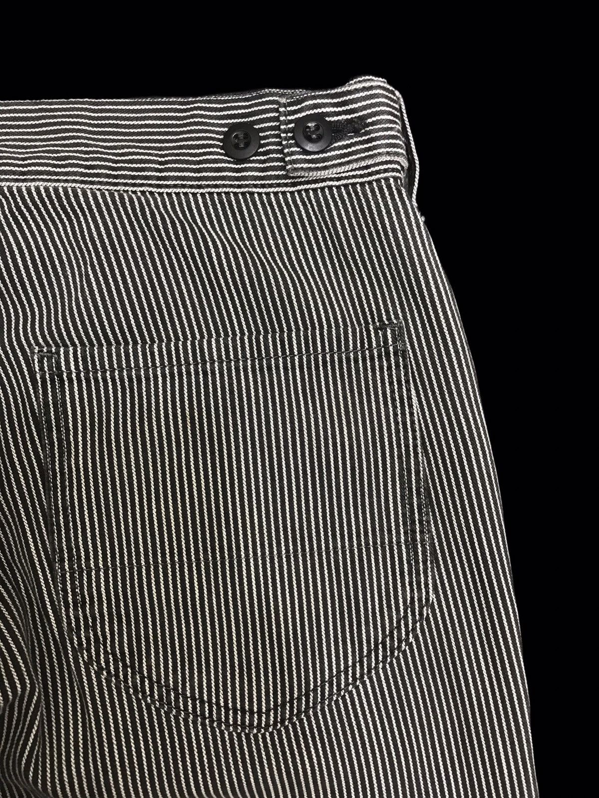 Japanese Brand × Spellbound 💥MILITARY💥SPELLBOUND HICKORY STRIPE BAKER PANT F323 Size US 31 - 11 Thumbnail