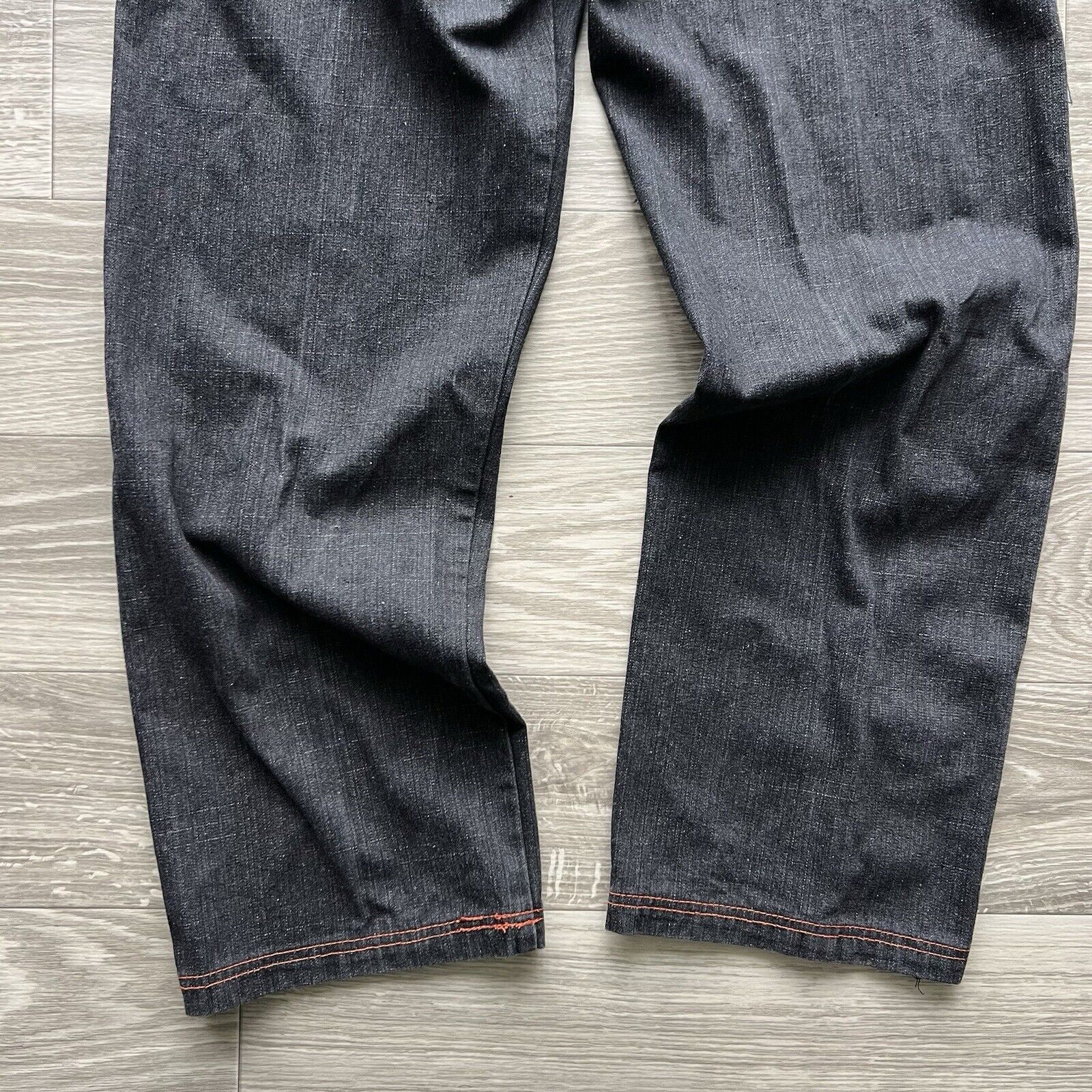 Other Baggy Jeans Mens 36 Y2K Embroidered Grunge Skater Halloween Size US 36 / EU 52 - 2 Thumbnail
