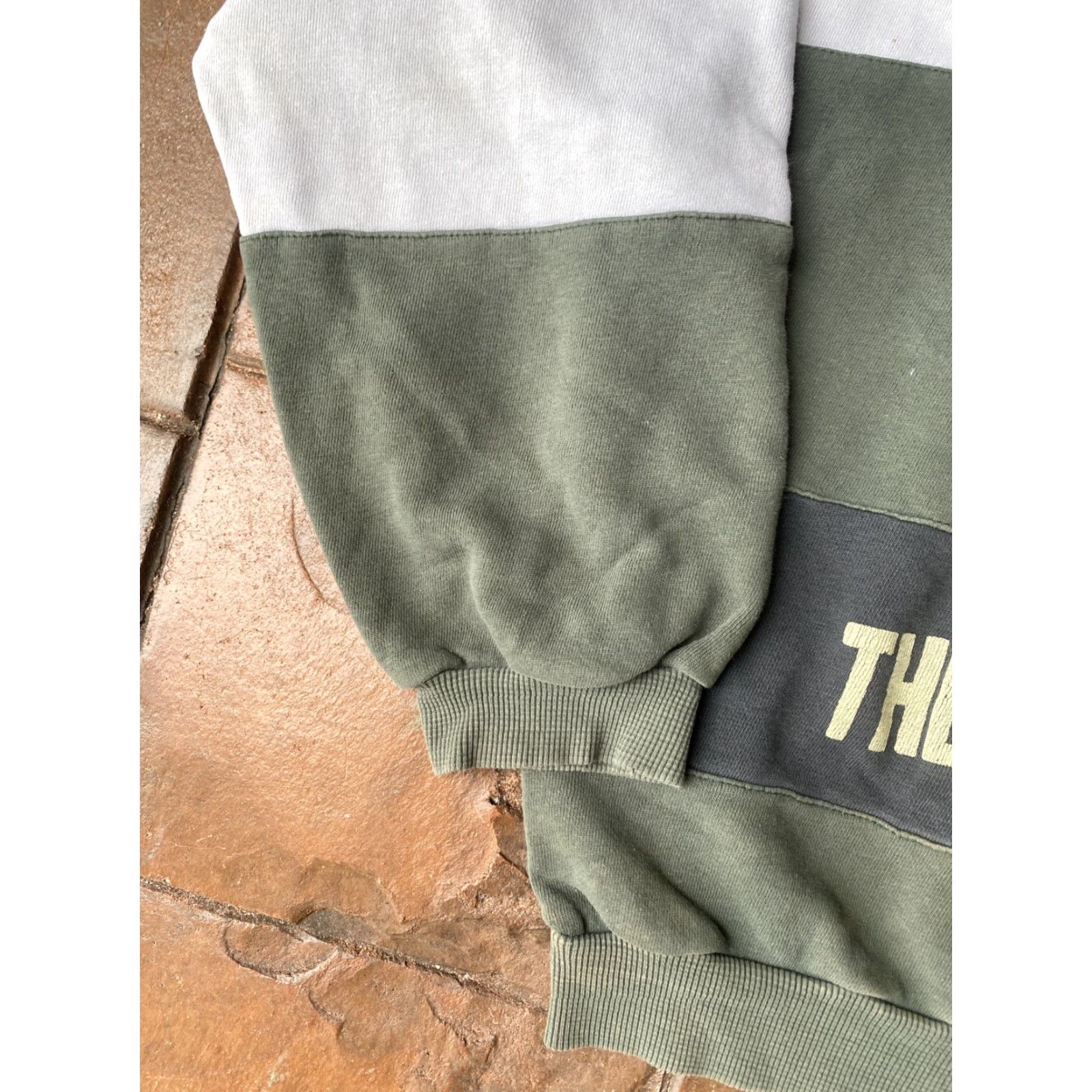 Alife VINTAGE 80s Operator Life In The Fast Lane Crewneck Sweatshirt XL Army Shirt Mens Green Size US XL / EU 56 / 4 - 4 Thumbnail