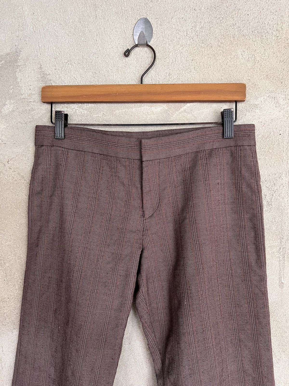 Comme des Garcons Junya Watanabe Commedes Garçons Flare Wool Pant Size 31" - 3 Thumbnail