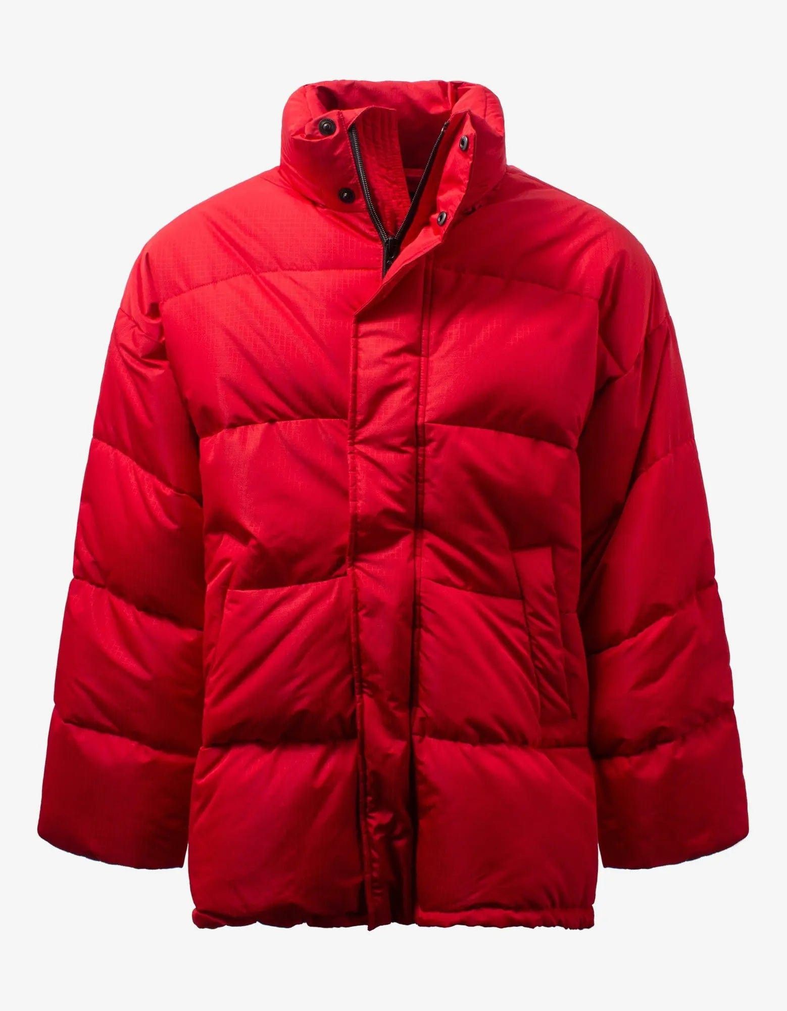 Balenciaga Balenciaga Red C Shape Puffer Jacket - AW20 SIZE 48 Size US M / EU 48-50 / 2 - 1 Thumbnail