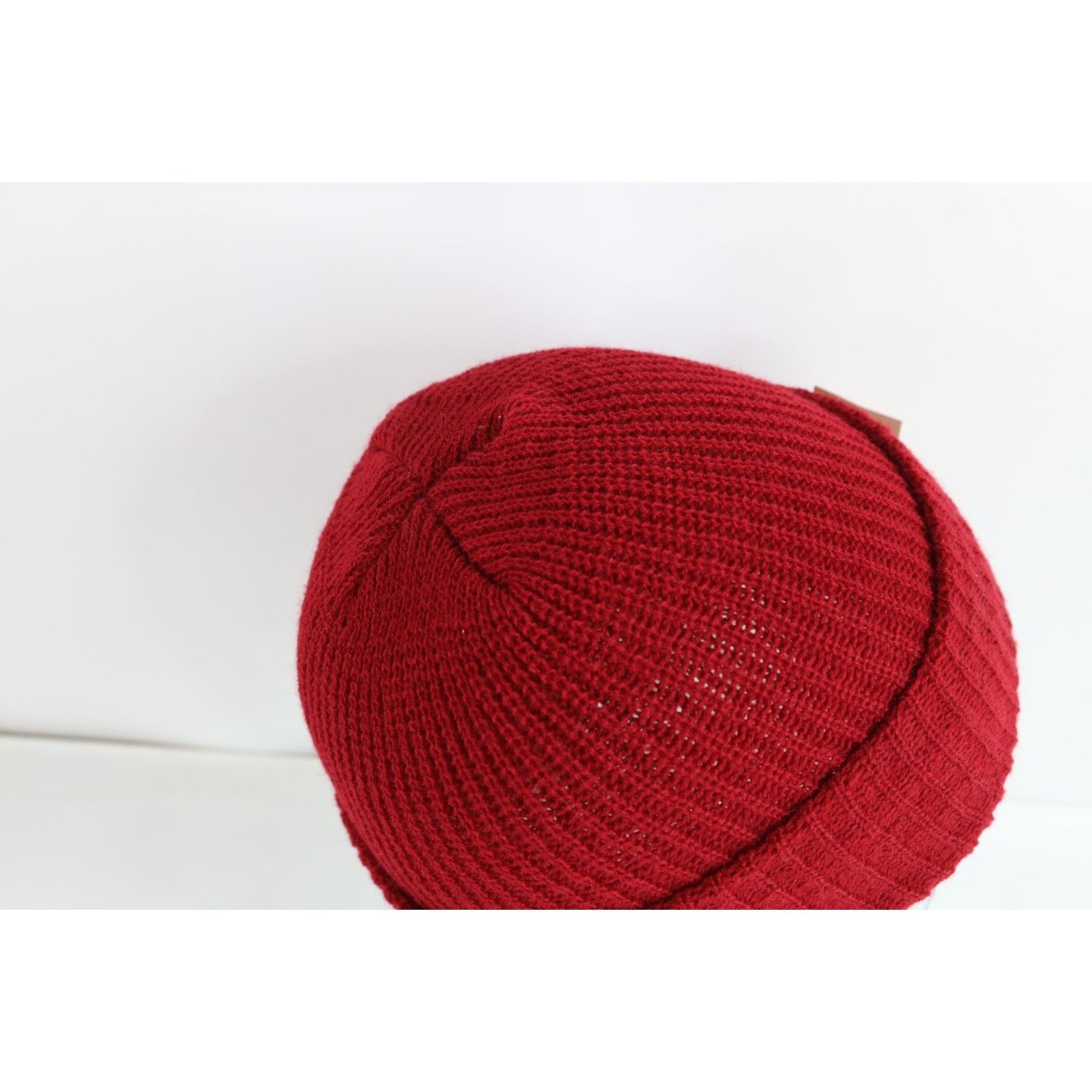 Vintage NOS Vintage 70s Streetwear Chunky Ribbed Knit Winter Beanie Size ONE SIZE - 5 Thumbnail