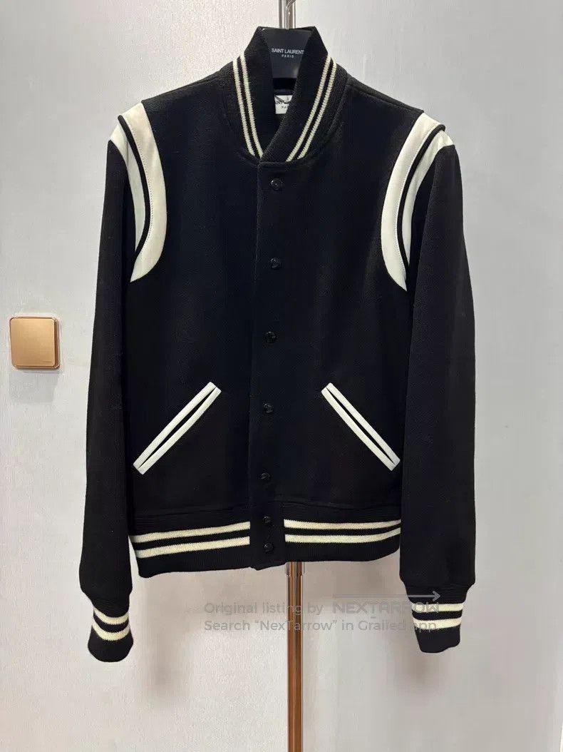 Saint Laurent Paris Saint Laurent Paris Original Year Baseball Jacket Size US S / EU 44-46 / 1 - 1 Thumbnail