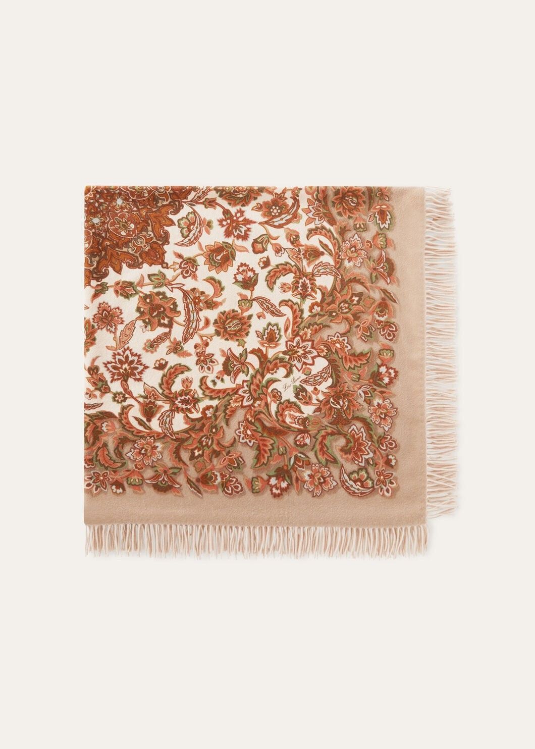 Loro Piana o1w1db10725 FAO6961 Size: OS / Faience Shawl in Multicolor Size ONE SIZE - 1 Thumbnail