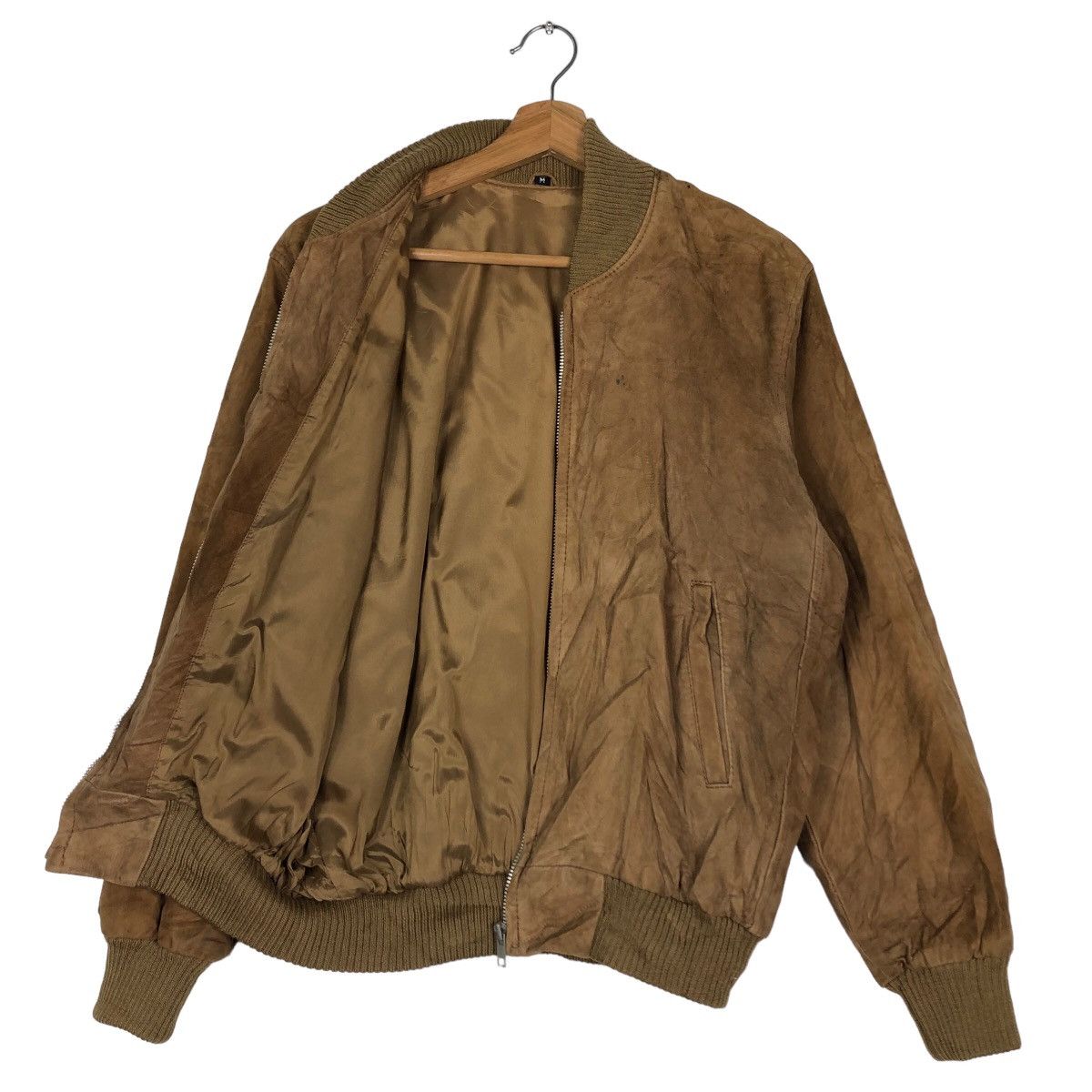 Japanese Brand 🔥Vintage Bomber Jacket Suede Inspire Issey Miyake Size US M / EU 48-50 / 2 - 11 Thumbnail