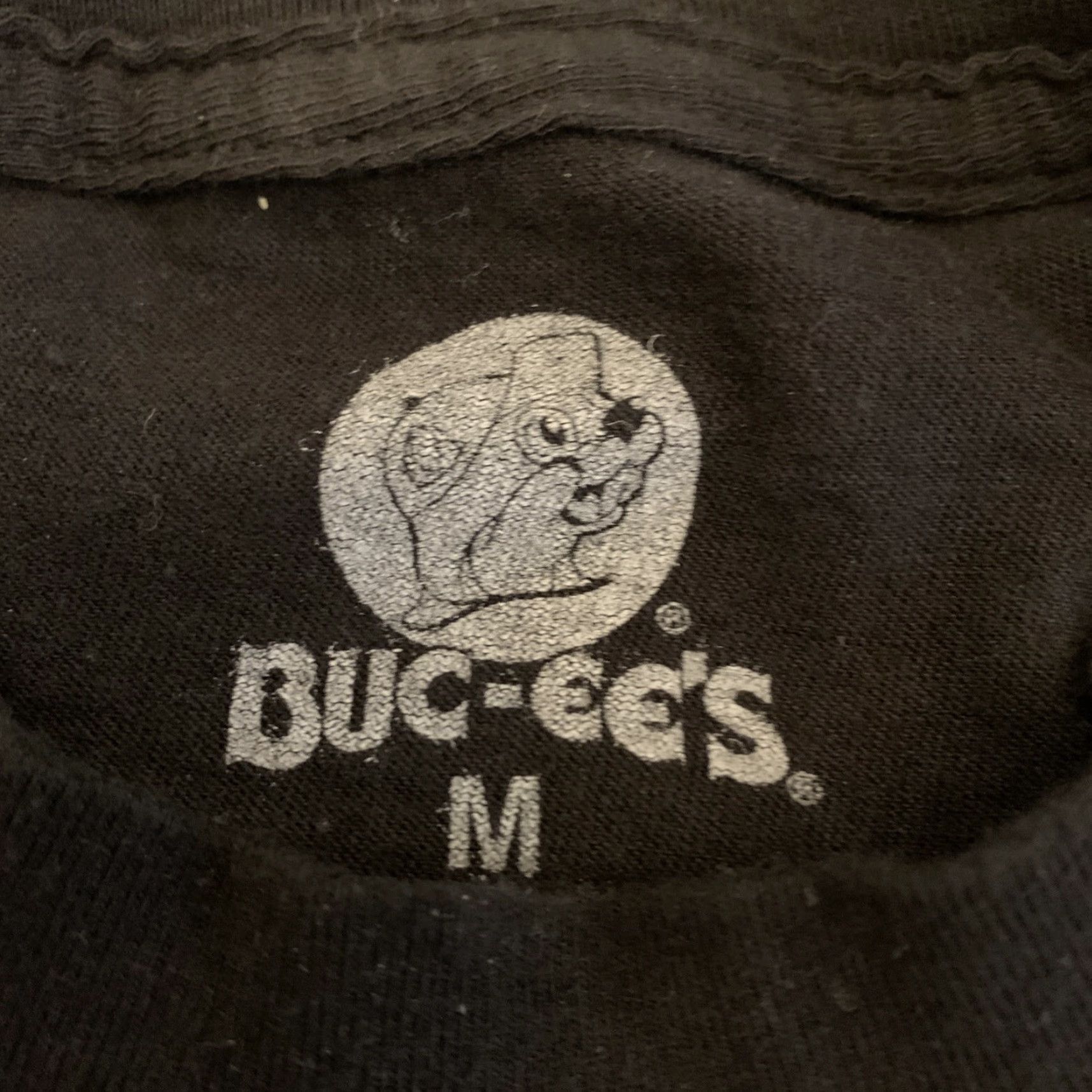 Vintage Buc-ee’s T-Shirt Halloween Let’s Boo This! Adult Medium Black Crew Neck Short Sleeve Men Buc-ee Beaver Logo Double-Sided Size US M / EU 48-50 / 2 - 3 Thumbnail