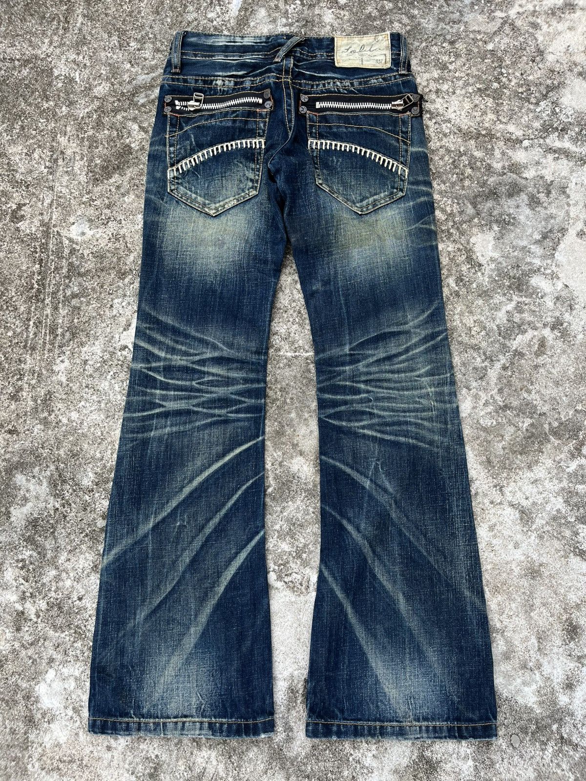 Hysteric Glamour Lolita yoshimoto nara flared jeans Size US 29 - 1 Thumbnail