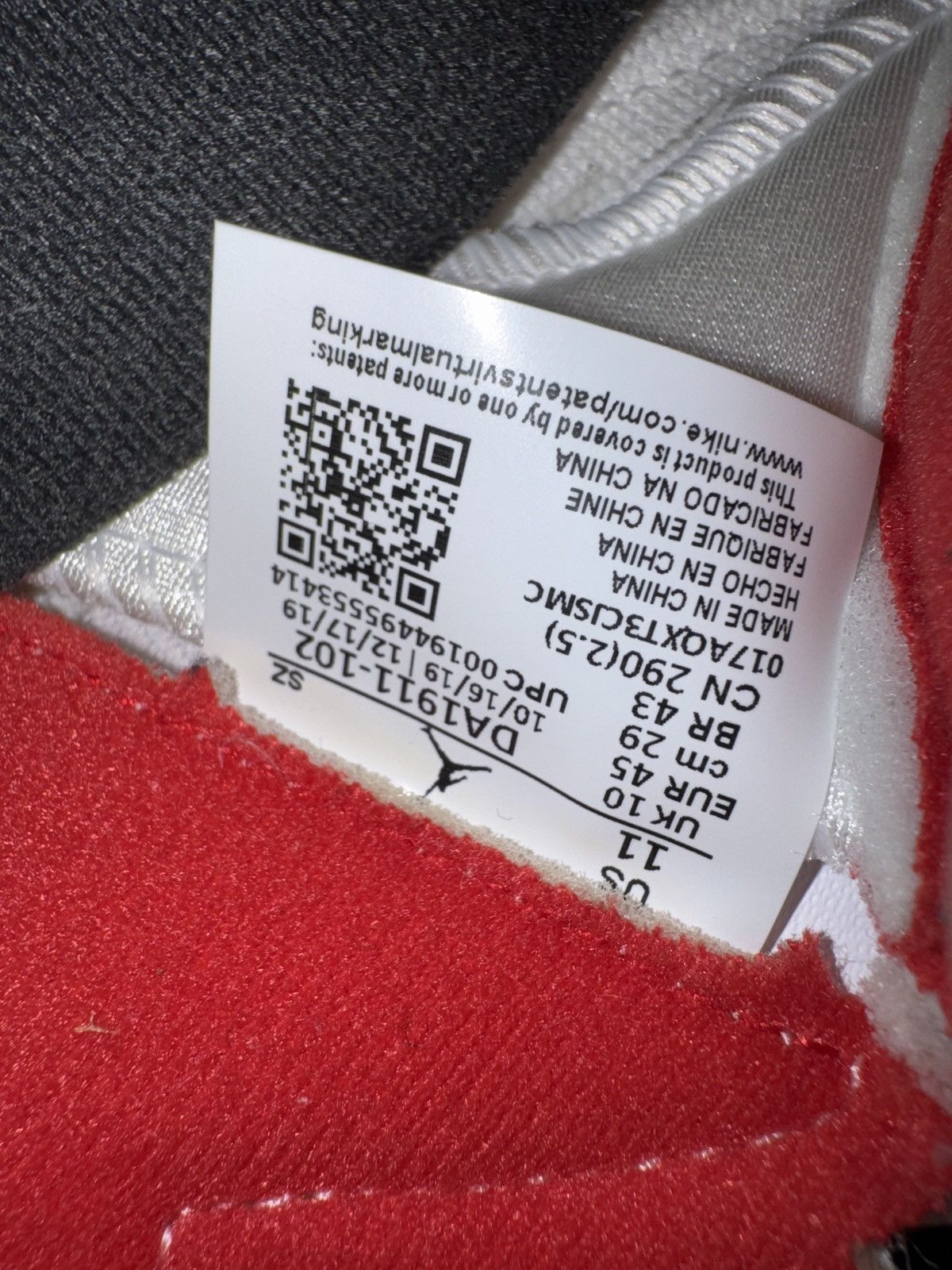 Jordan Brand Fire Red Jordan 5’s Size US 11 / EU 44 - 9 Thumbnail