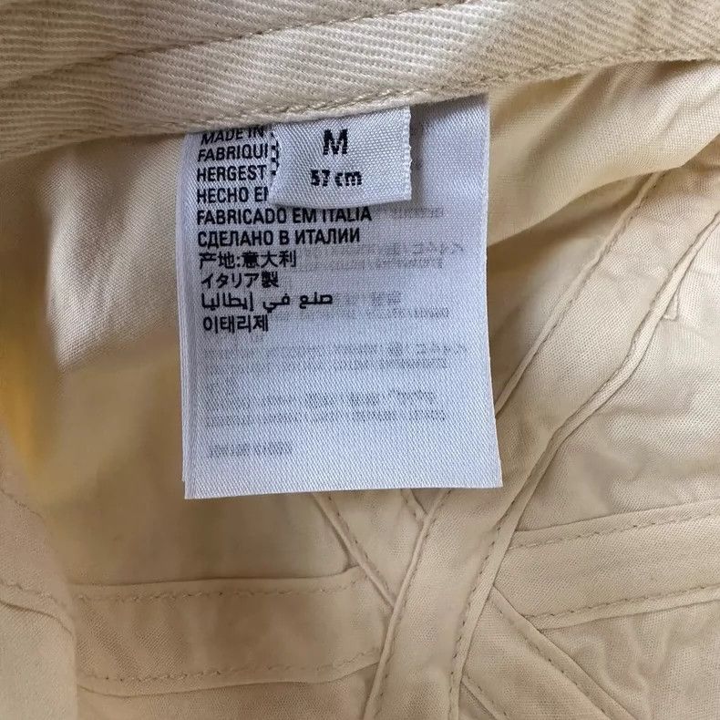 Balenciaga Balenciaga Double-B embroidered logo beige baseball cap wit Size ONE SIZE - 5 Thumbnail