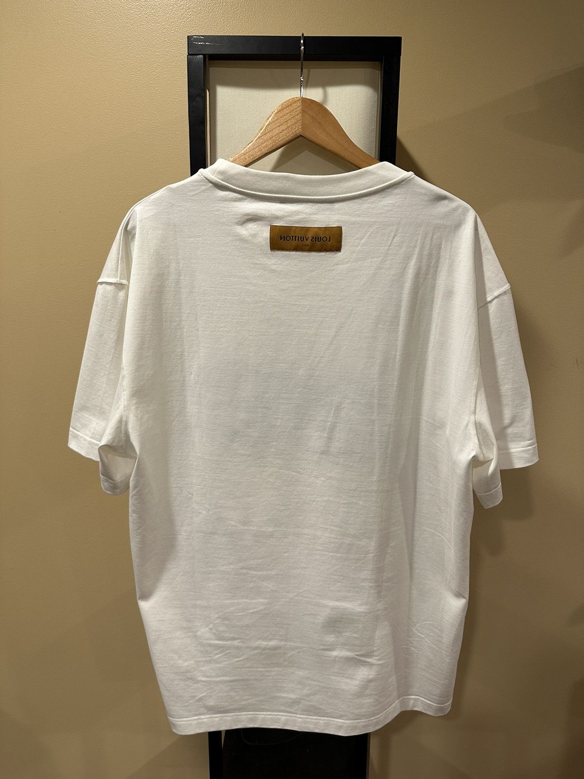 Louis Vuitton Louis Vuitton Signature Box Logo 1854 White T-Shirt Size US XXL / EU 58 / 5 - 2 Thumbnail