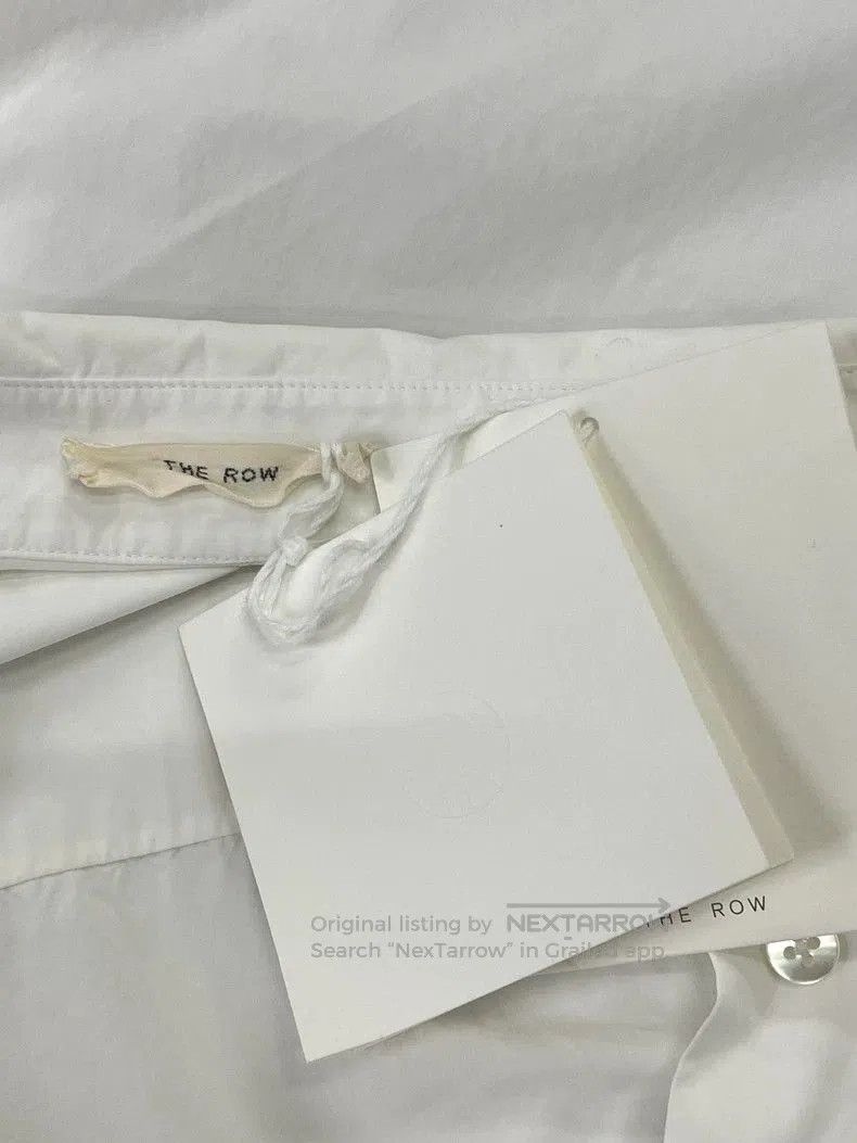 The Row The Row White Long Sleeve Shirt. Size US M / EU 48-50 / 2 - 3 Thumbnail