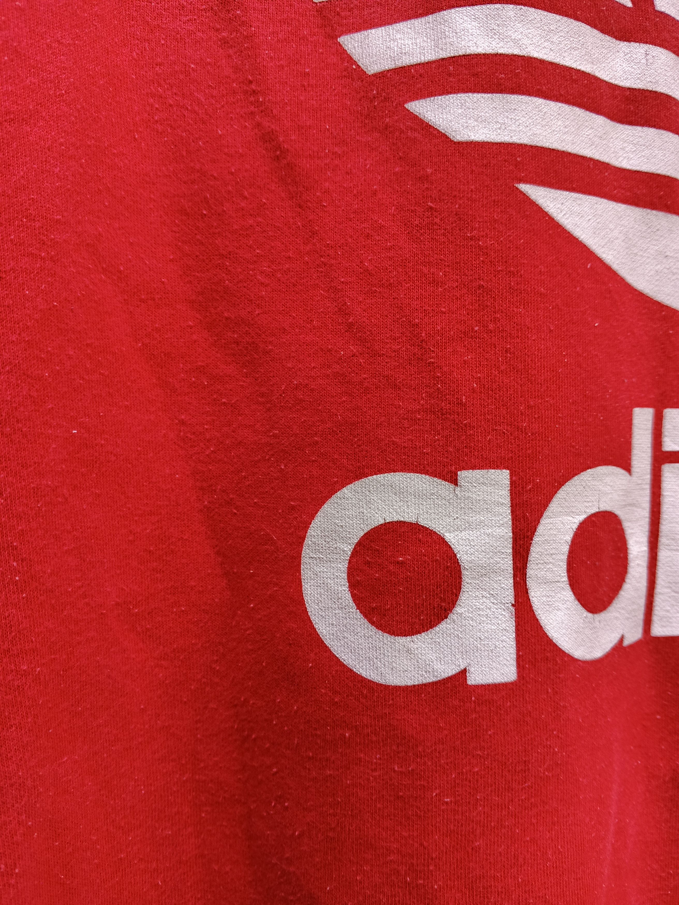 Adidas × Vintage Vintage Adidas Big Logo Size US L / EU 52-54 / 3 - 8 Thumbnail