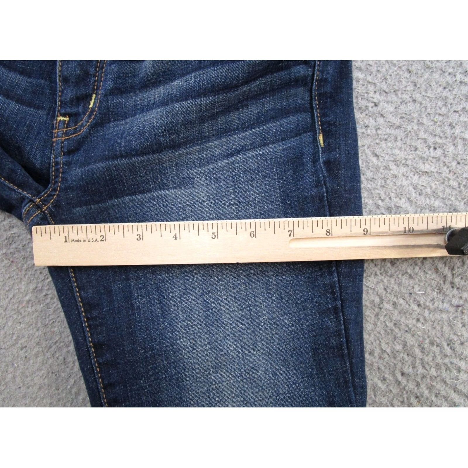 American Eagle Outfitters American Eagle Outfitters Jegging Jeans Skinny Womens Size 4 Blue Denim Stretch 5-Pocket Closure Zip Button Casual Pants Size 27" / US 4 / IT 40 - 6 Thumbnail