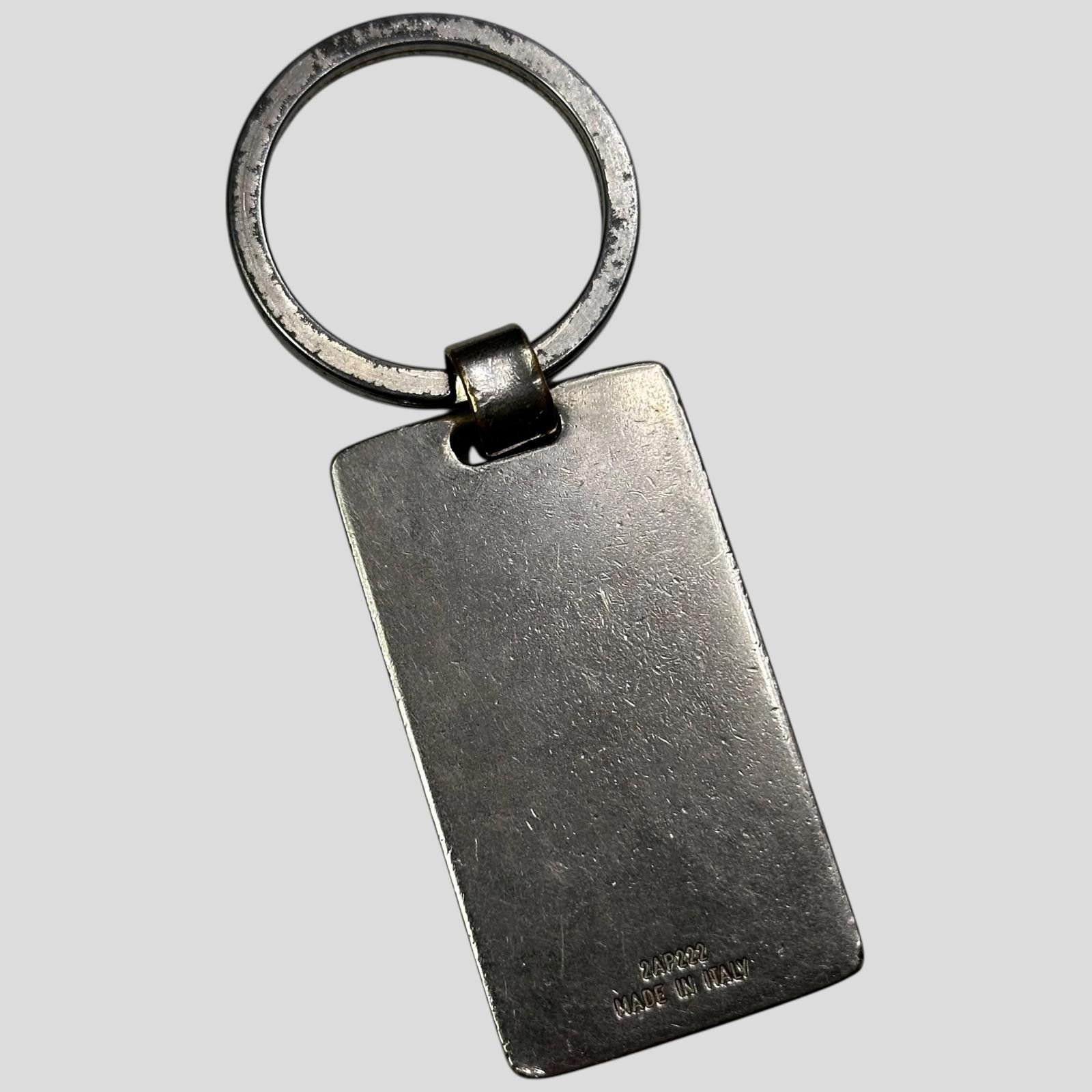Prada Prada 2000’s Metal Plaque Keyring / Bag Accessory Size ONE SIZE - 2 Thumbnail