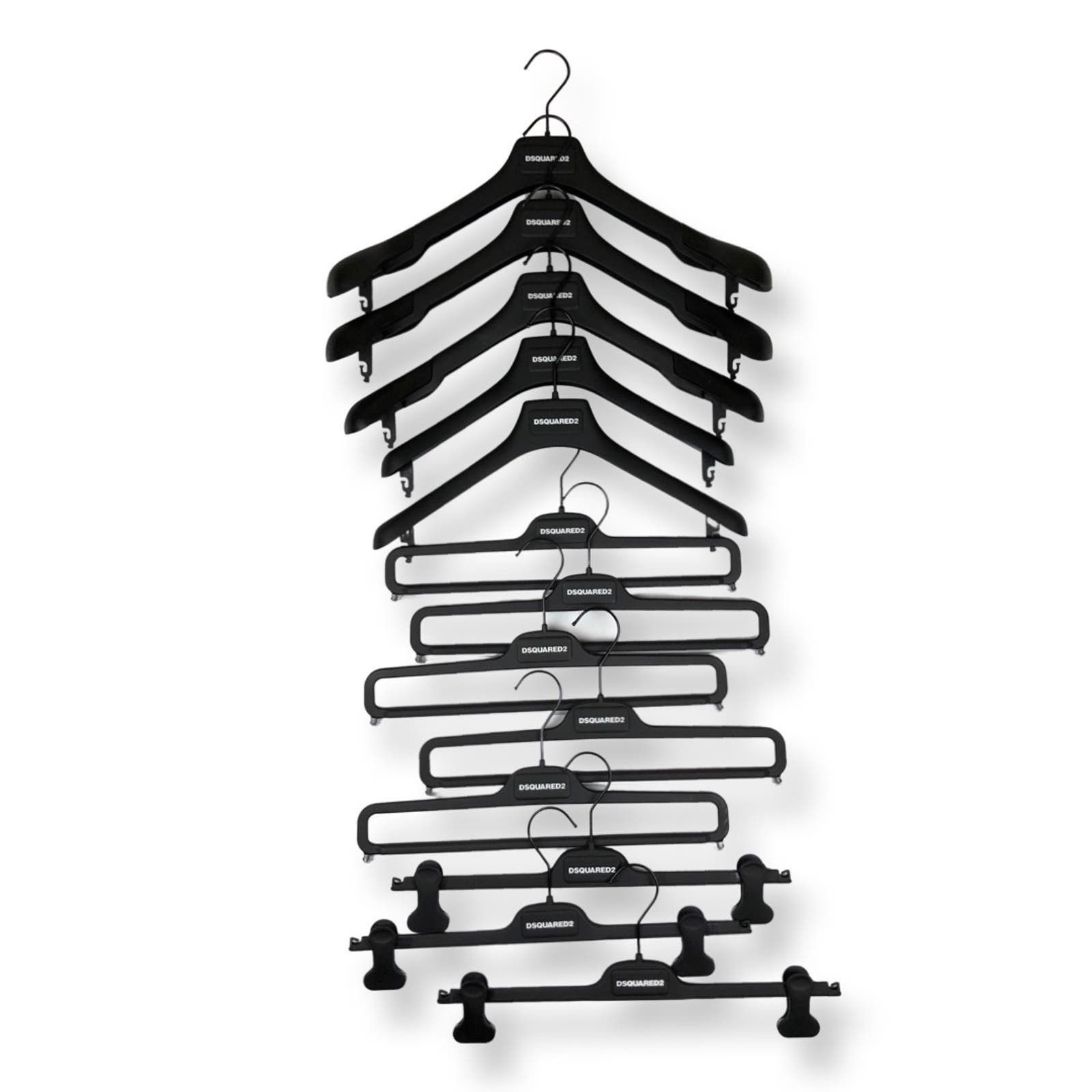 Dsquared2 Dsquared2 Logo Plastic Hangers Size ONE SIZE - 1 Thumbnail