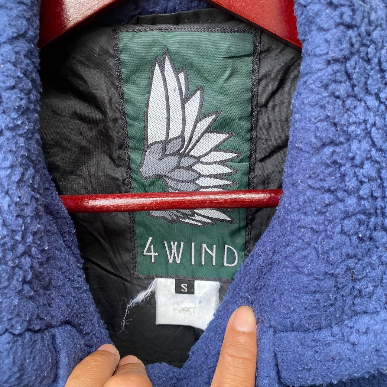Japanese Brand × Polartec × Vintage Vintage 4Wind Fleece Sherpa Over Size Jacket Size US M / EU 48-50 / 2 - 2 Thumbnail