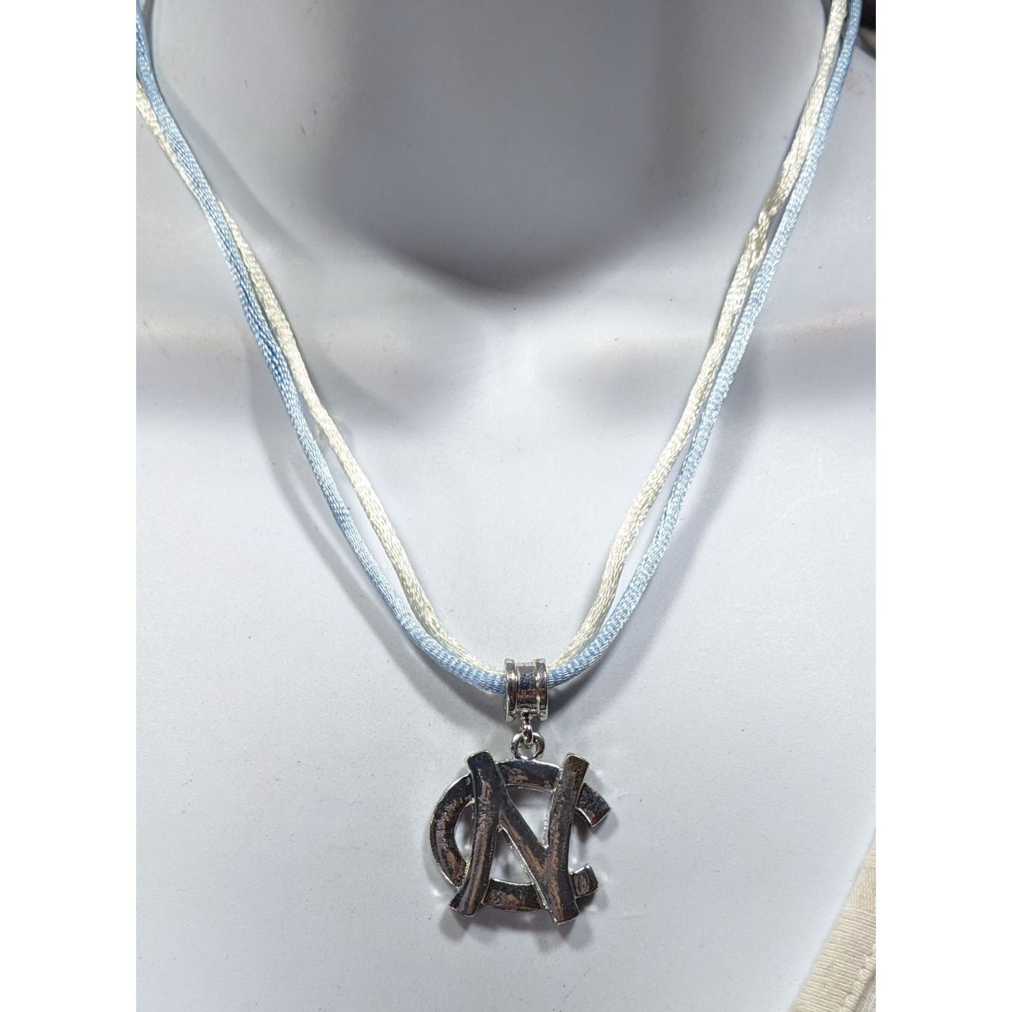 Other North Carolina State Blue And Silver Tone Pendant Necklace Size ONE SIZE - 2 Thumbnail