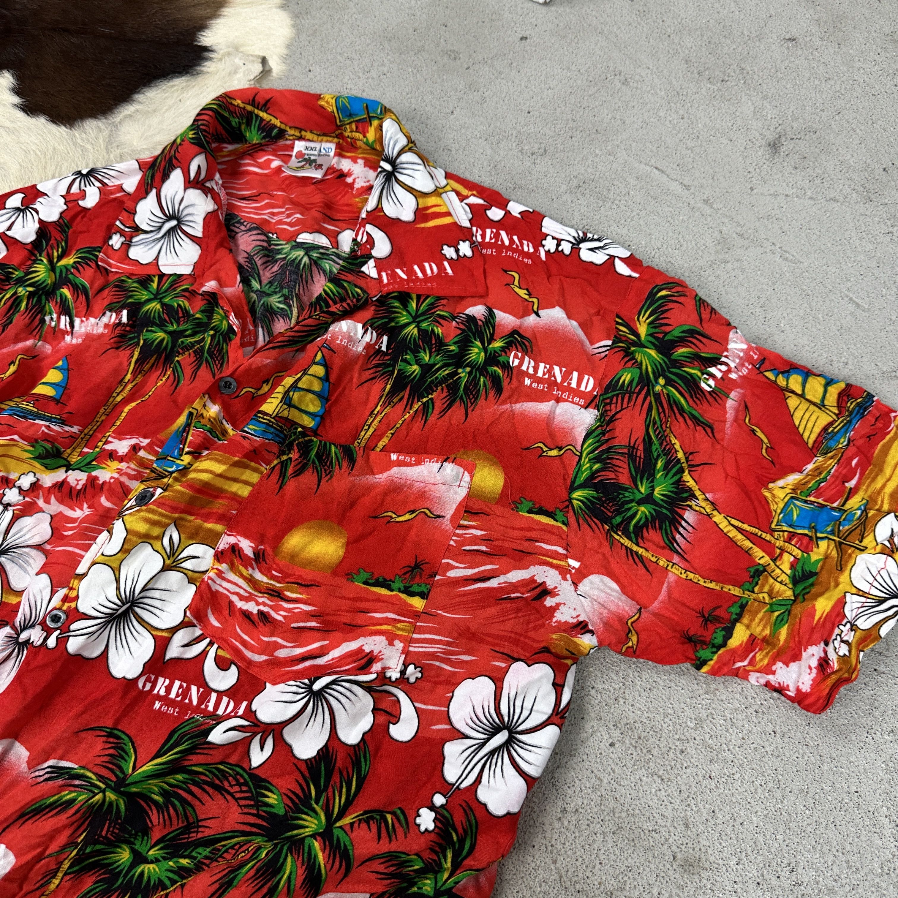 Vintage Vintage 00s Streetwear Oversize Skater Summer Hawaiian Shirt Size US XL / EU 56 / 4 - 3 Thumbnail