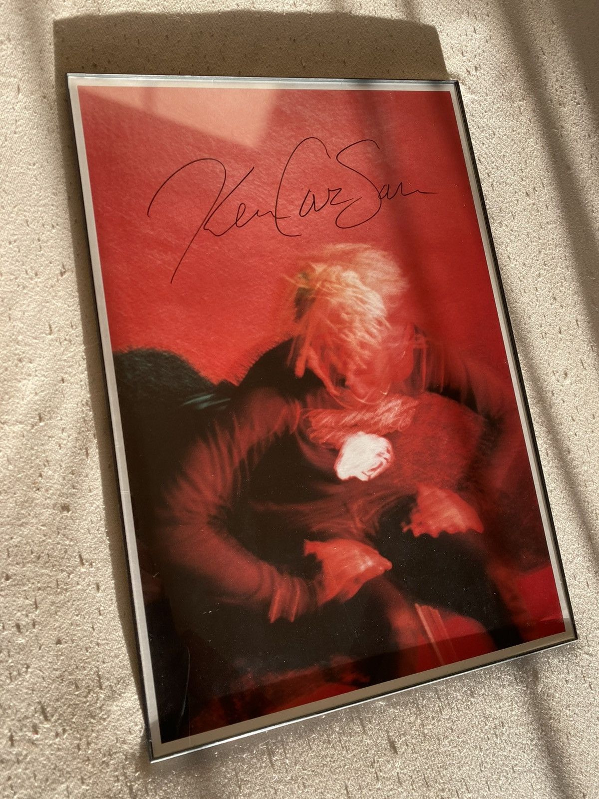 Ken Carson KEN CARSON VERY LIMITED SIGNED “BLUR” PRINT (1of15) | Grailed
