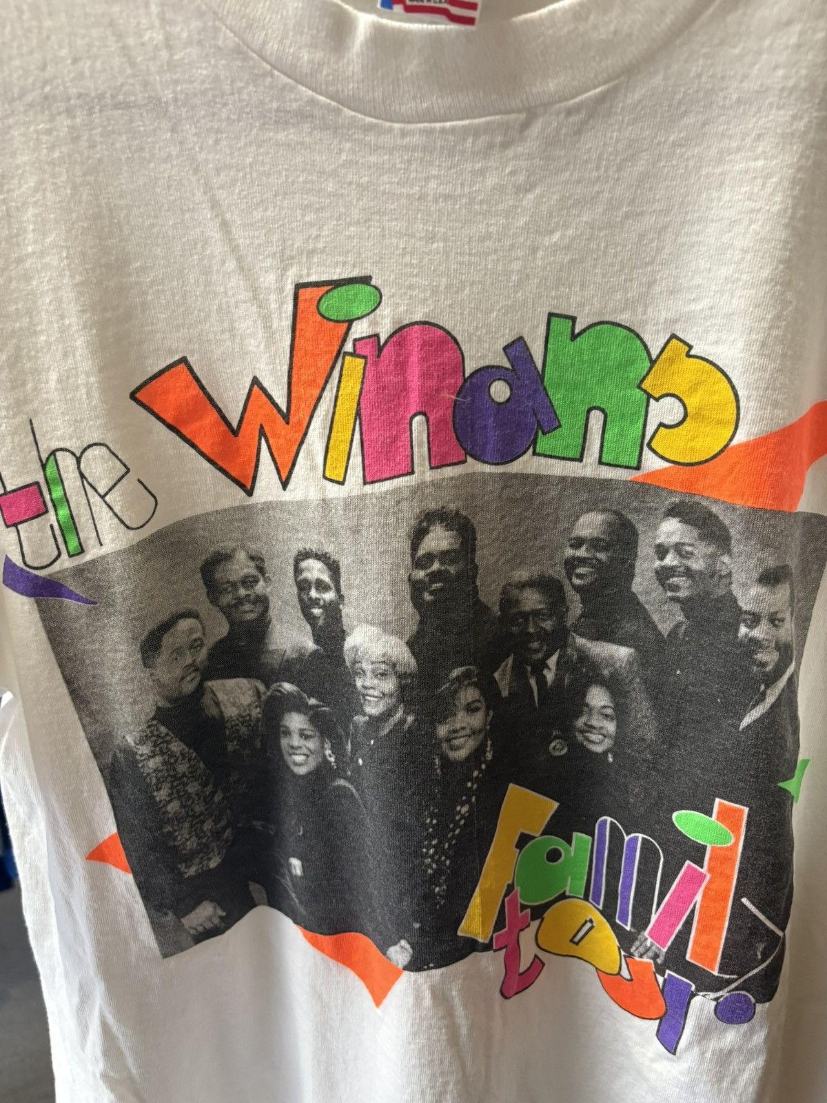 Band Tees 1989 The Winans Family Tour T-Shirt Size US XL / EU 56 / 4 - 2 Thumbnail